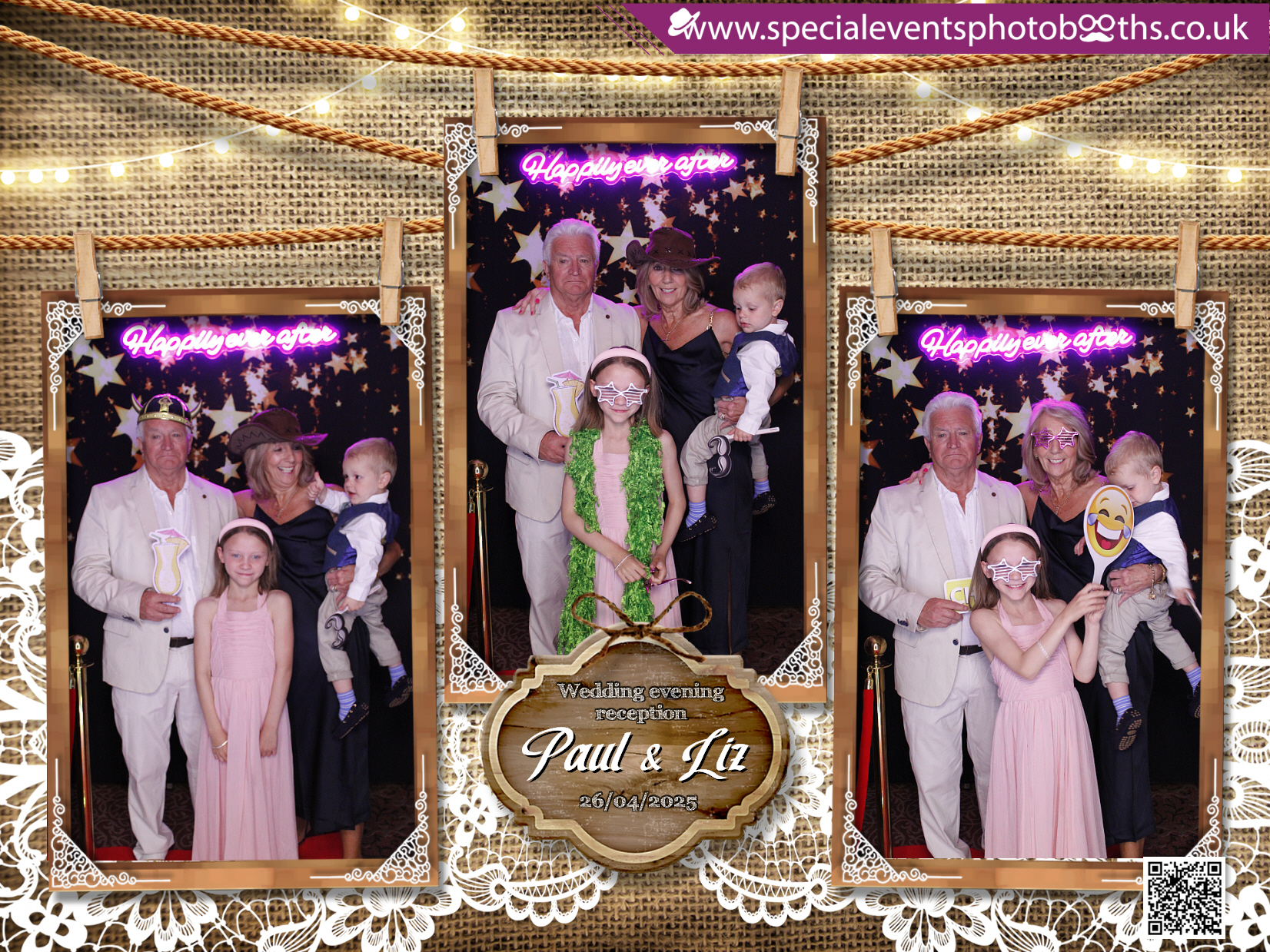 Paul & Liz's Wedding Reception | View more photos from the event at my.specialeventsphotobooths.co.uk/u/SpecialEventsPhotoBooths/Paul-Lizs-Wedding-Reception