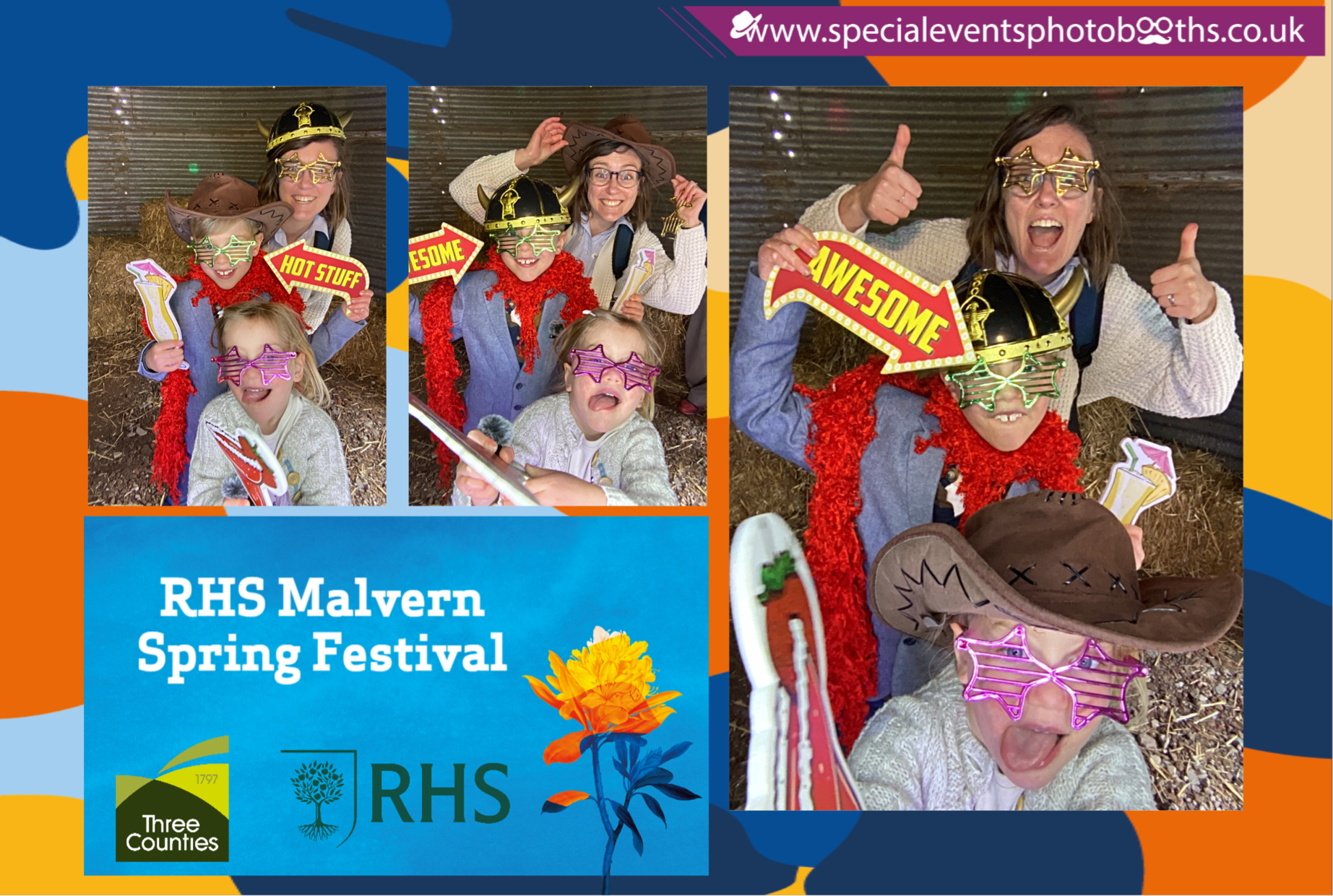 RHS Malvern Spring Festival | View more photos from the event at my.specialeventsphotobooths.co.uk/u/SpecialEventsPhotoBooths/RHS-Malvern-Spring-Festival