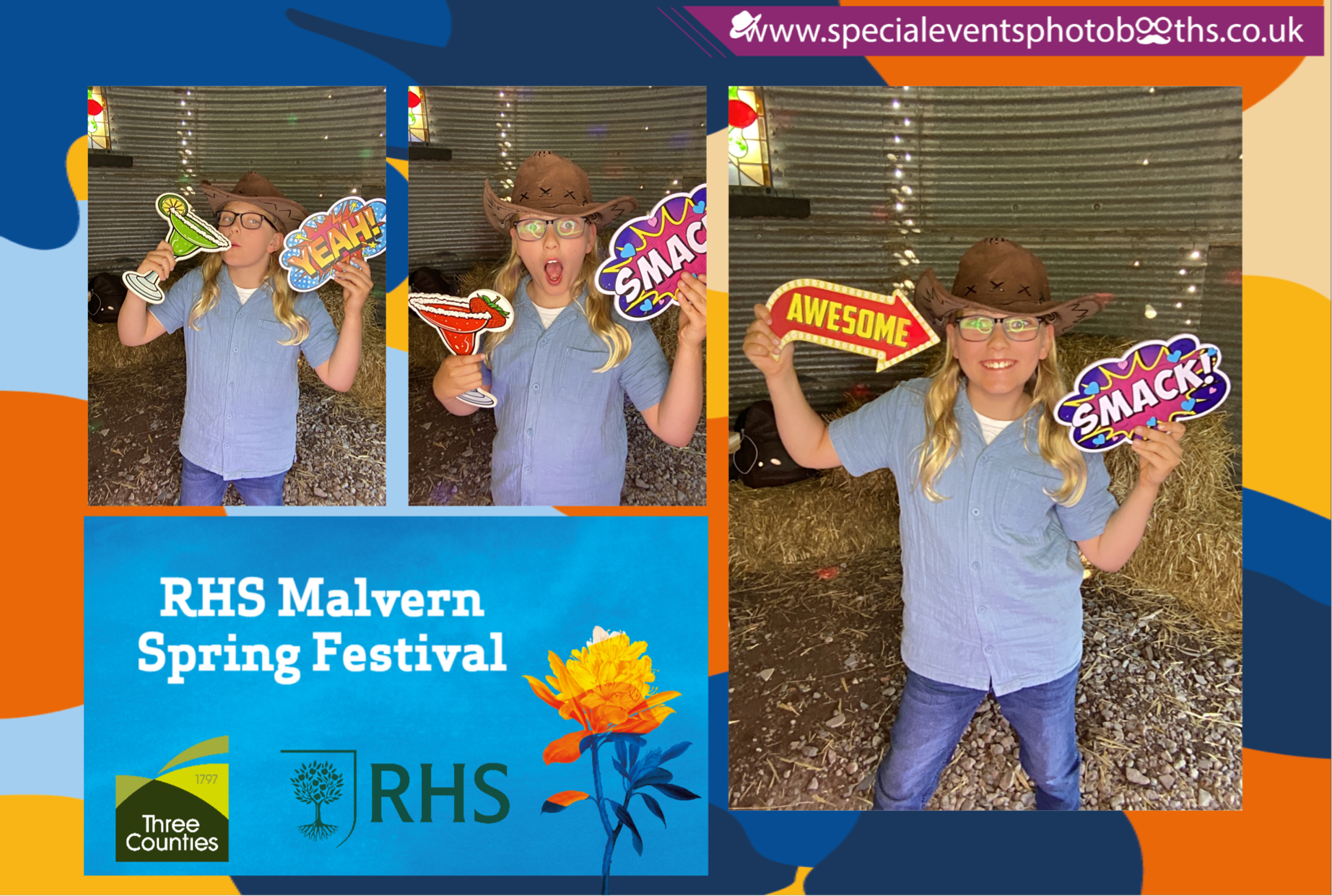RHS Malvern Spring Festival | View more photos from the event at my.specialeventsphotobooths.co.uk/u/SpecialEventsPhotoBooths/RHS-Malvern-Spring-Festival