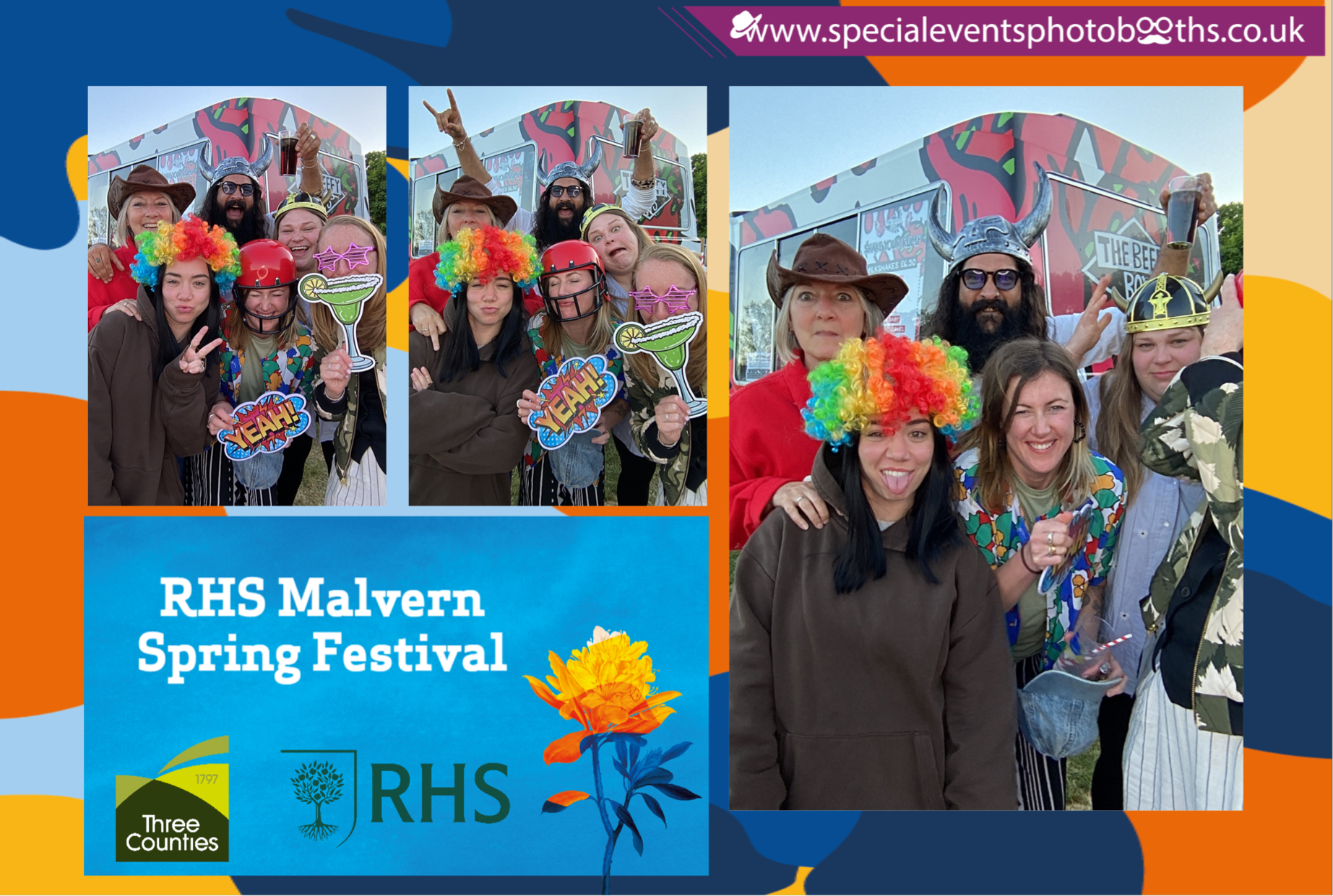 RHS Malvern Spring Festival | View more photos from the event at my.specialeventsphotobooths.co.uk/u/SpecialEventsPhotoBooths/RHS-Malvern-Spring-Festival