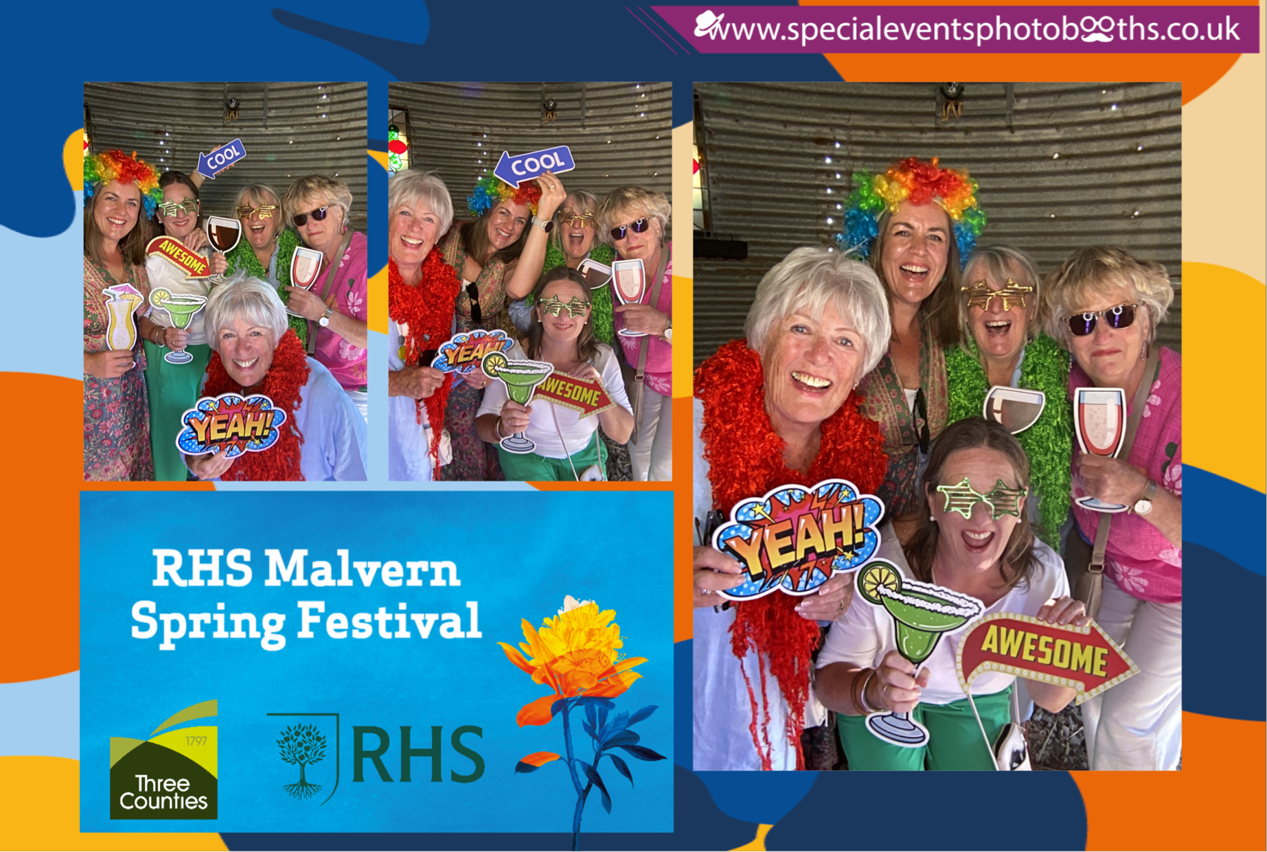 RHS Malvern Spring Festival | View more photos from the event at my.specialeventsphotobooths.co.uk/u/SpecialEventsPhotoBooths/RHS-Malvern-Spring-Festival