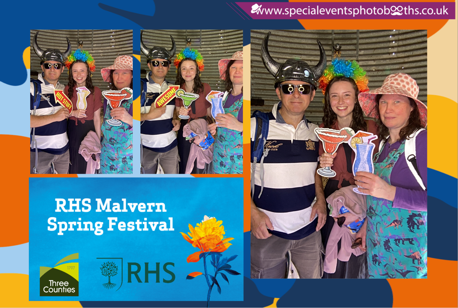RHS Malvern Spring Festival | View more photos from the event at my.specialeventsphotobooths.co.uk/u/SpecialEventsPhotoBooths/RHS-Malvern-Spring-Festival