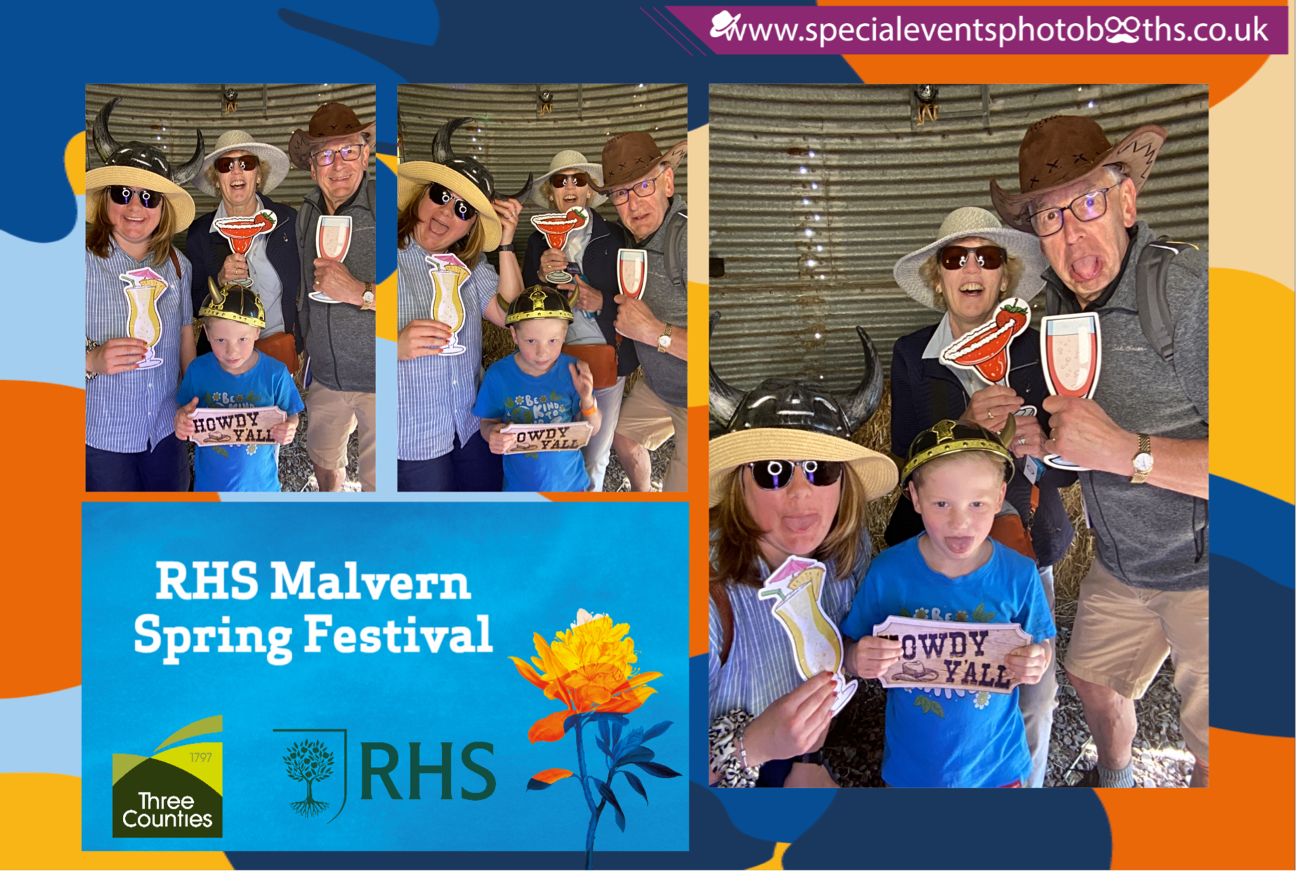 RHS Malvern Spring Festival | View more photos from the event at my.specialeventsphotobooths.co.uk/u/SpecialEventsPhotoBooths/RHS-Malvern-Spring-Festival