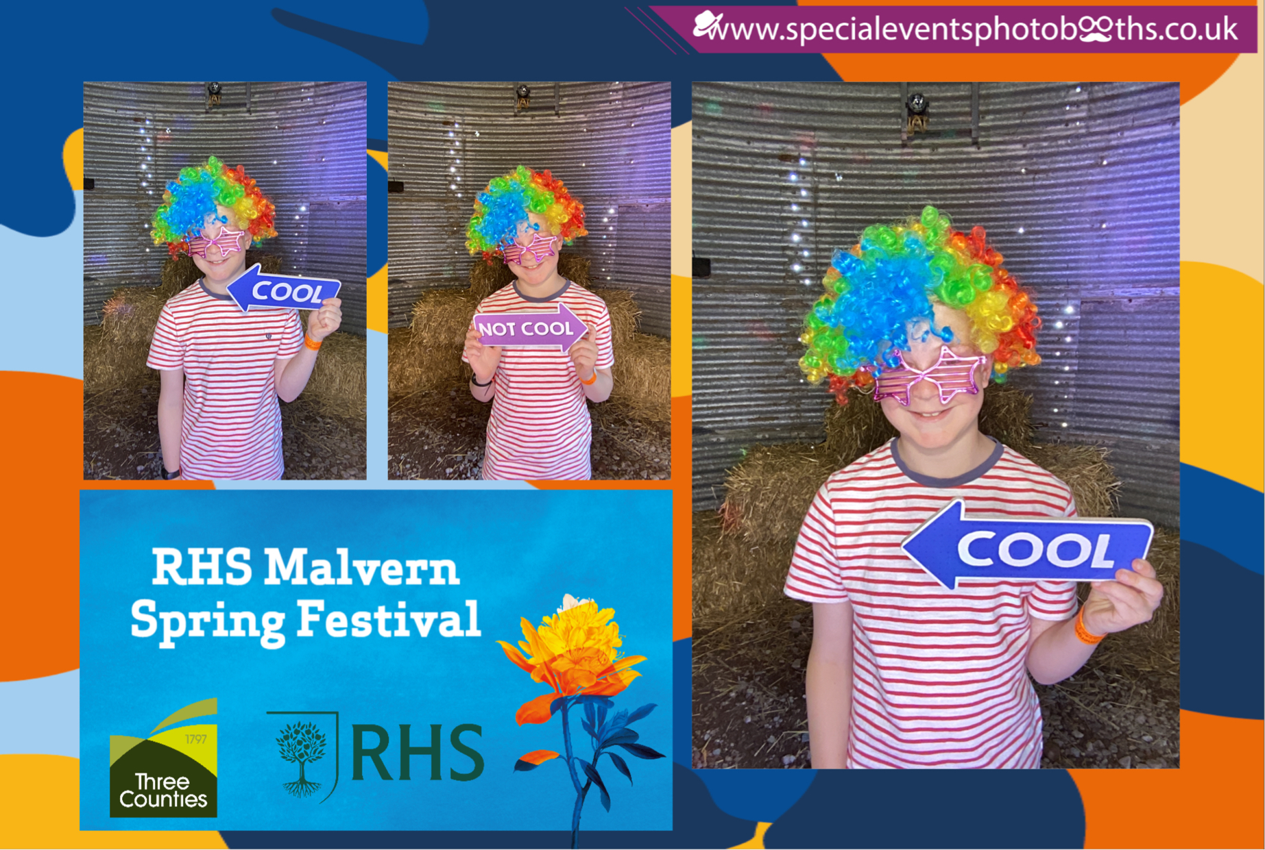 RHS Malvern Spring Festival | View more photos from the event at my.specialeventsphotobooths.co.uk/u/SpecialEventsPhotoBooths/RHS-Malvern-Spring-Festival