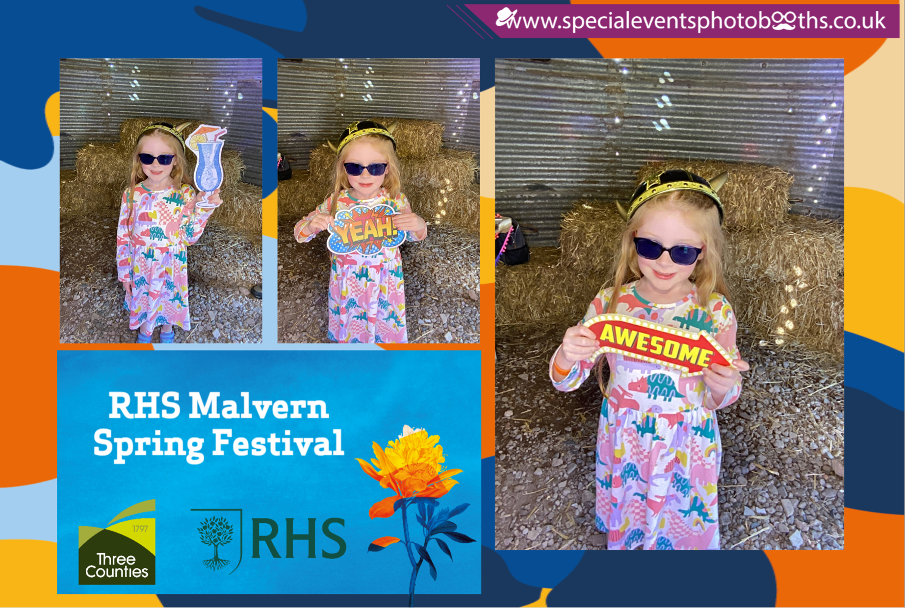 RHS Malvern Spring Festival | View more photos from the event at my.specialeventsphotobooths.co.uk/u/SpecialEventsPhotoBooths/RHS-Malvern-Spring-Festival