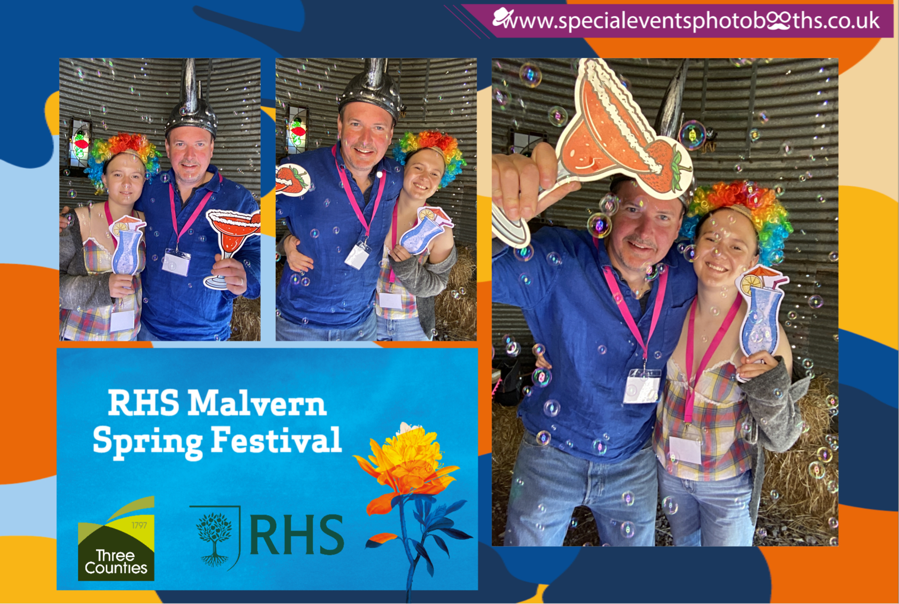 RHS Malvern Spring Festival | View more photos from the event at my.specialeventsphotobooths.co.uk/u/SpecialEventsPhotoBooths/RHS-Malvern-Spring-Festival