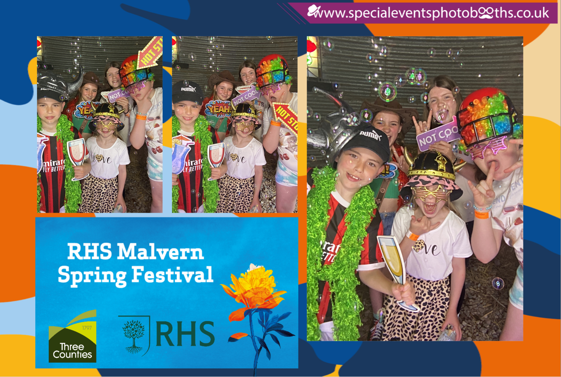 RHS Malvern Spring Festival | View more photos from the event at my.specialeventsphotobooths.co.uk/u/SpecialEventsPhotoBooths/RHS-Malvern-Spring-Festival