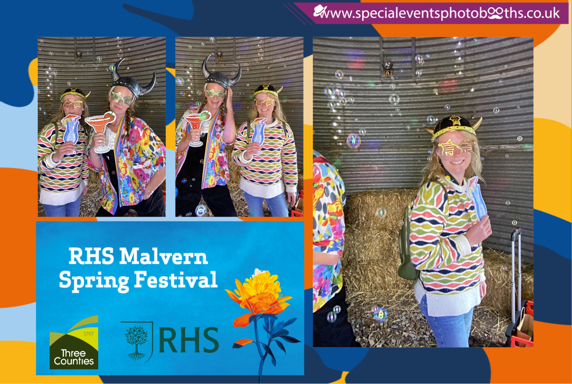 RHS Malvern Spring Festival | View more photos from the event at my.specialeventsphotobooths.co.uk/u/SpecialEventsPhotoBooths/RHS-Malvern-Spring-Festival