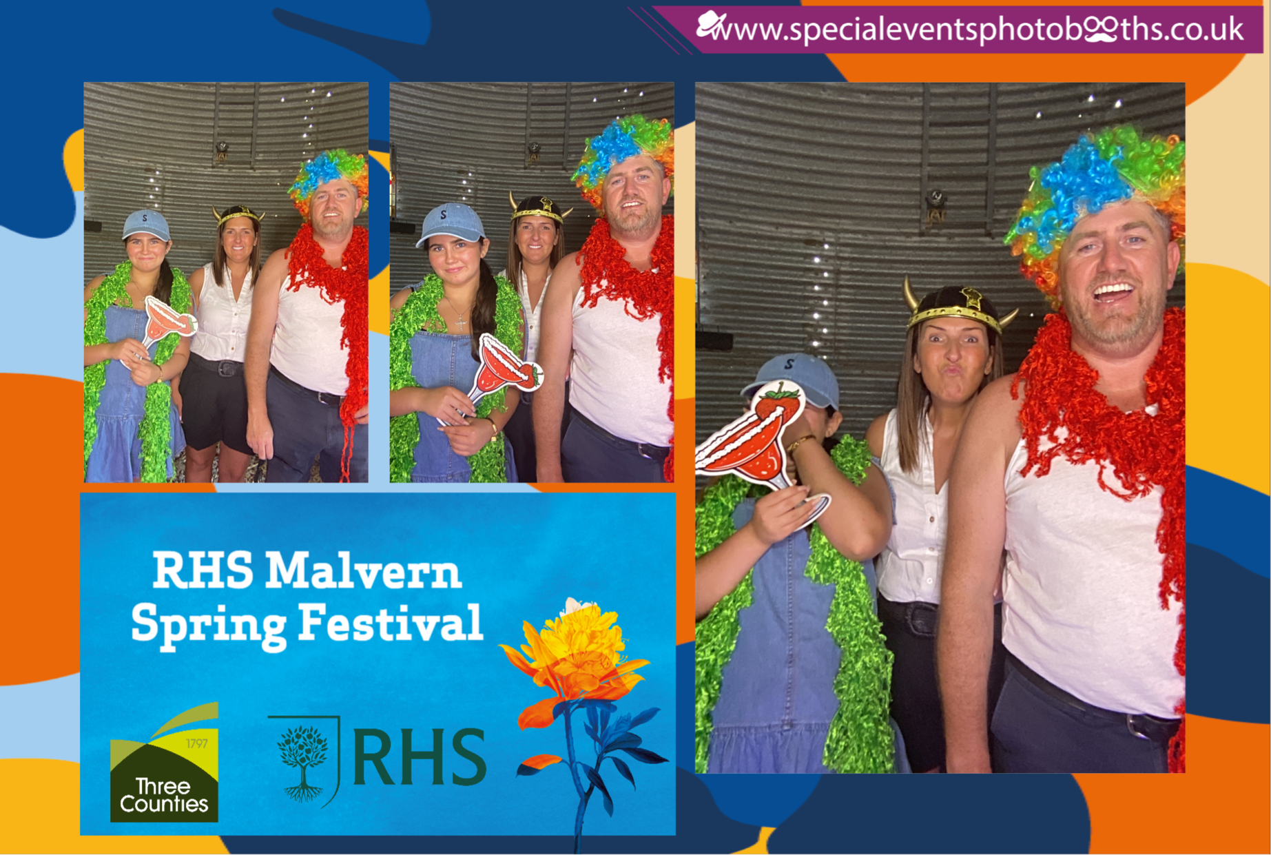 RHS Malvern Spring Festival | View more photos from the event at my.specialeventsphotobooths.co.uk/u/SpecialEventsPhotoBooths/RHS-Malvern-Spring-Festival