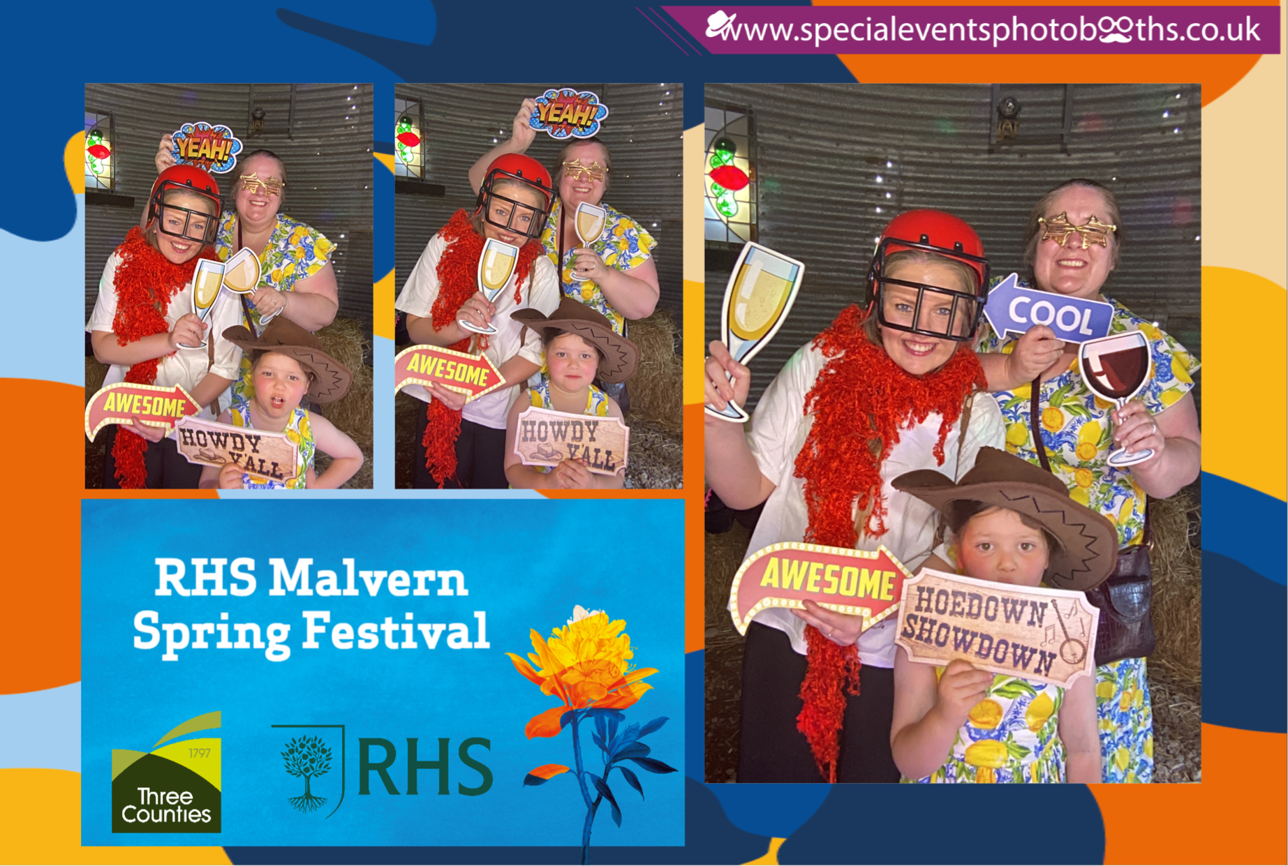 RHS Malvern Spring Festival | View more photos from the event at my.specialeventsphotobooths.co.uk/u/SpecialEventsPhotoBooths/RHS-Malvern-Spring-Festival