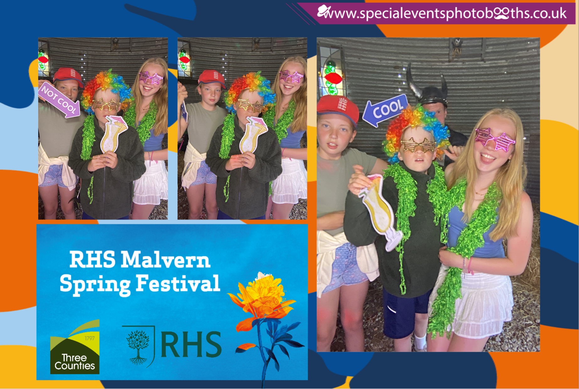 RHS Malvern Spring Festival | View more photos from the event at my.specialeventsphotobooths.co.uk/u/SpecialEventsPhotoBooths/RHS-Malvern-Spring-Festival