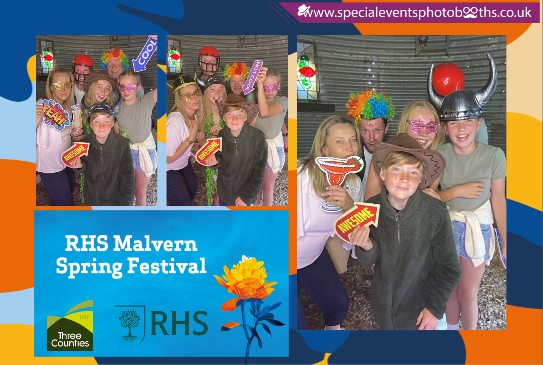 RHS Malvern Spring Festival | View more photos from the event at my.specialeventsphotobooths.co.uk/u/SpecialEventsPhotoBooths/RHS-Malvern-Spring-Festival