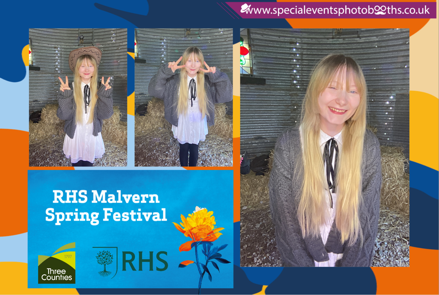 RHS Malvern Spring Festival | View more photos from the event at my.specialeventsphotobooths.co.uk/u/SpecialEventsPhotoBooths/RHS-Malvern-Spring-Festival