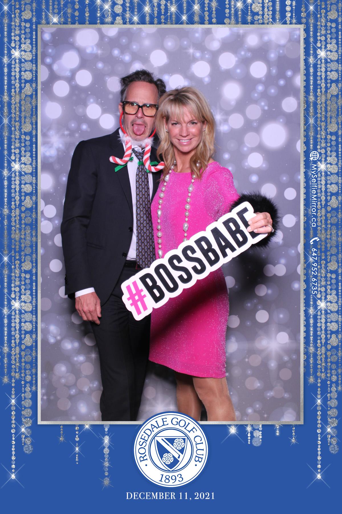 Rosedale Golf Club Christmas | View more photos from the event at gallery.myselfiemirror.ca/u/romanmyselfiemirrorca/Rosedale-Golf-Club-Christmas
