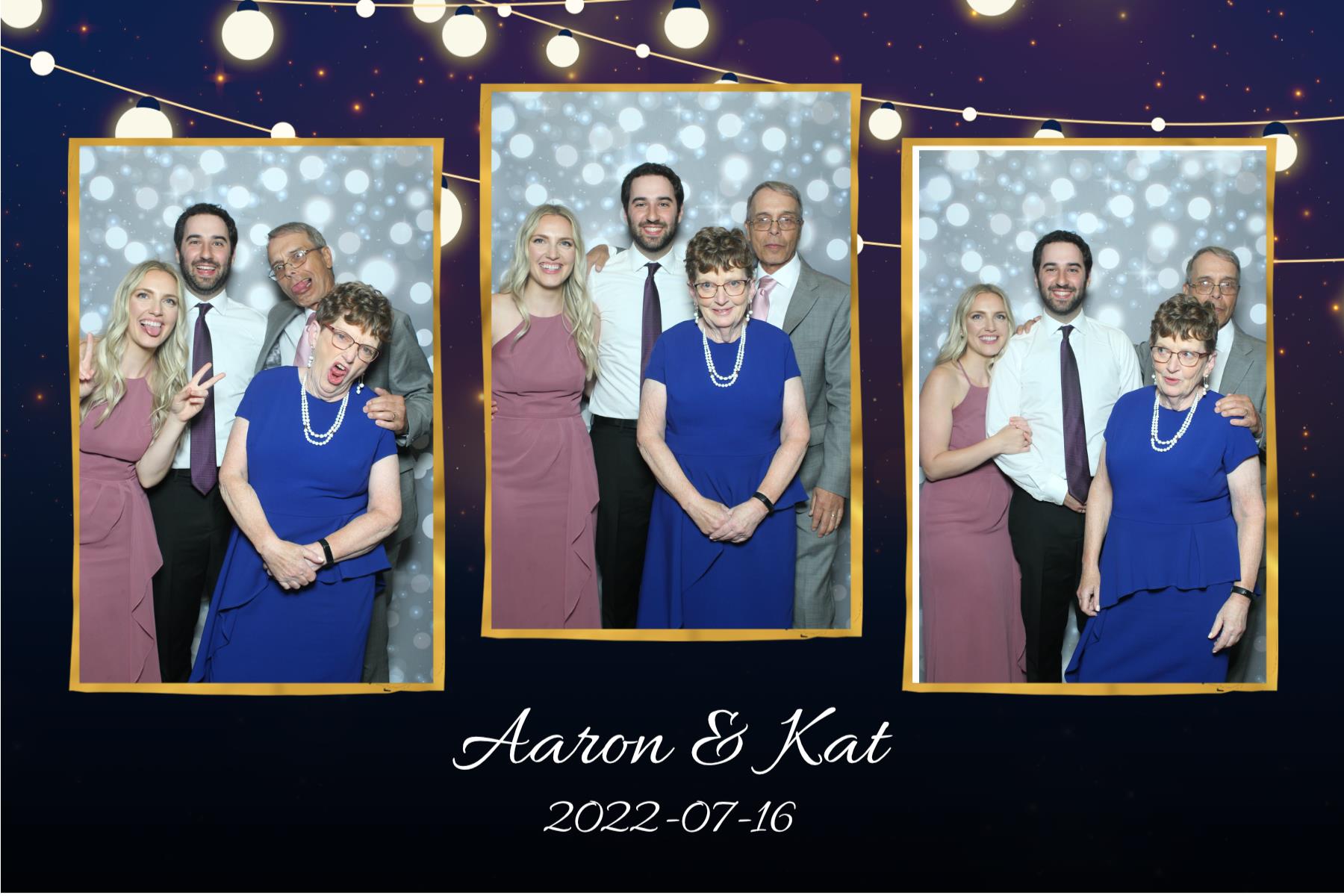 Aaron & Kat | View more photos from the event at gallery.myselfiemirror.ca/u/romanmyselfiemirrorca/Aaron-Kat