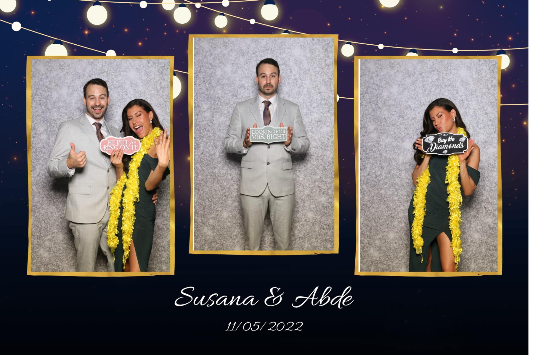 Abde & Susana | View more photos from the event at gallery.myselfiemirror.ca/u/romanmyselfiemirrorca/Abde-Susana