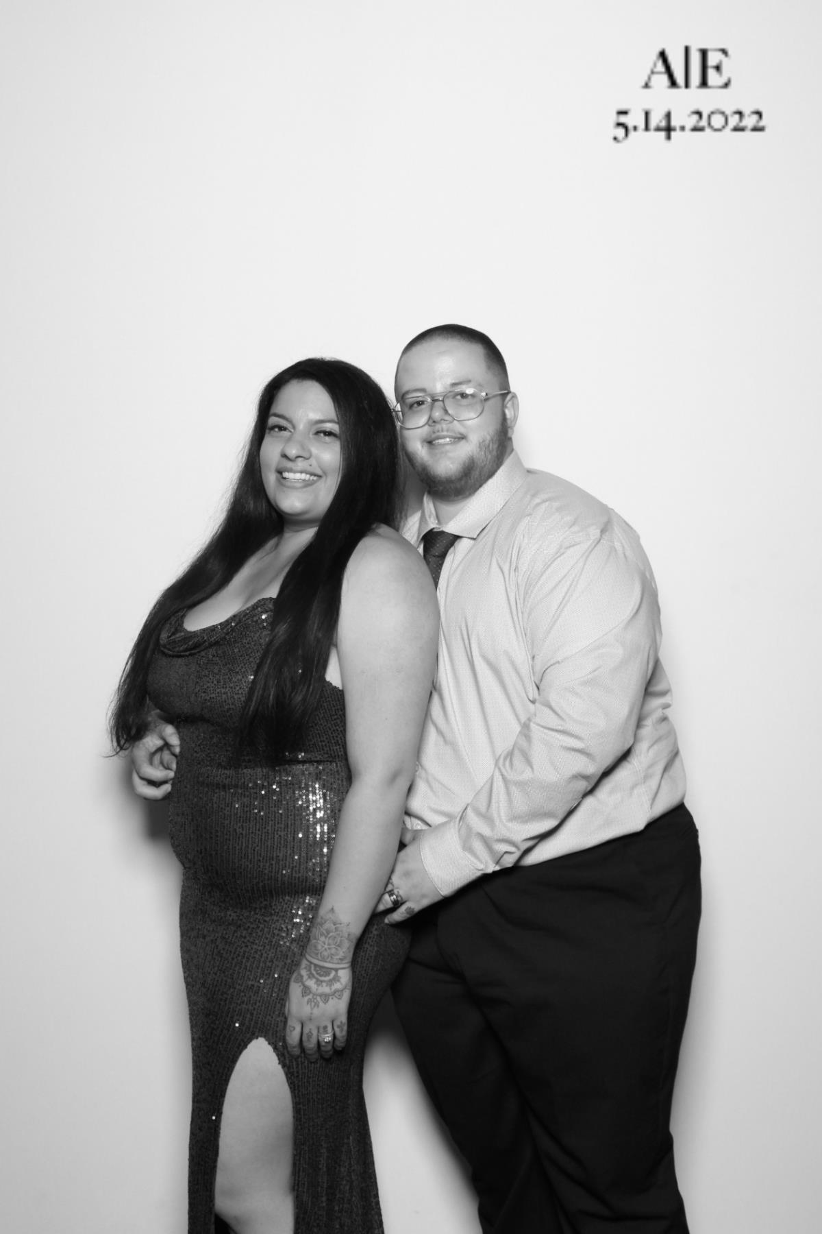 Alyssa + Elson  | View more photos from the event at gallery.myselfiemirror.ca/u/romanmyselfiemirrorca/Alyssa-Elson