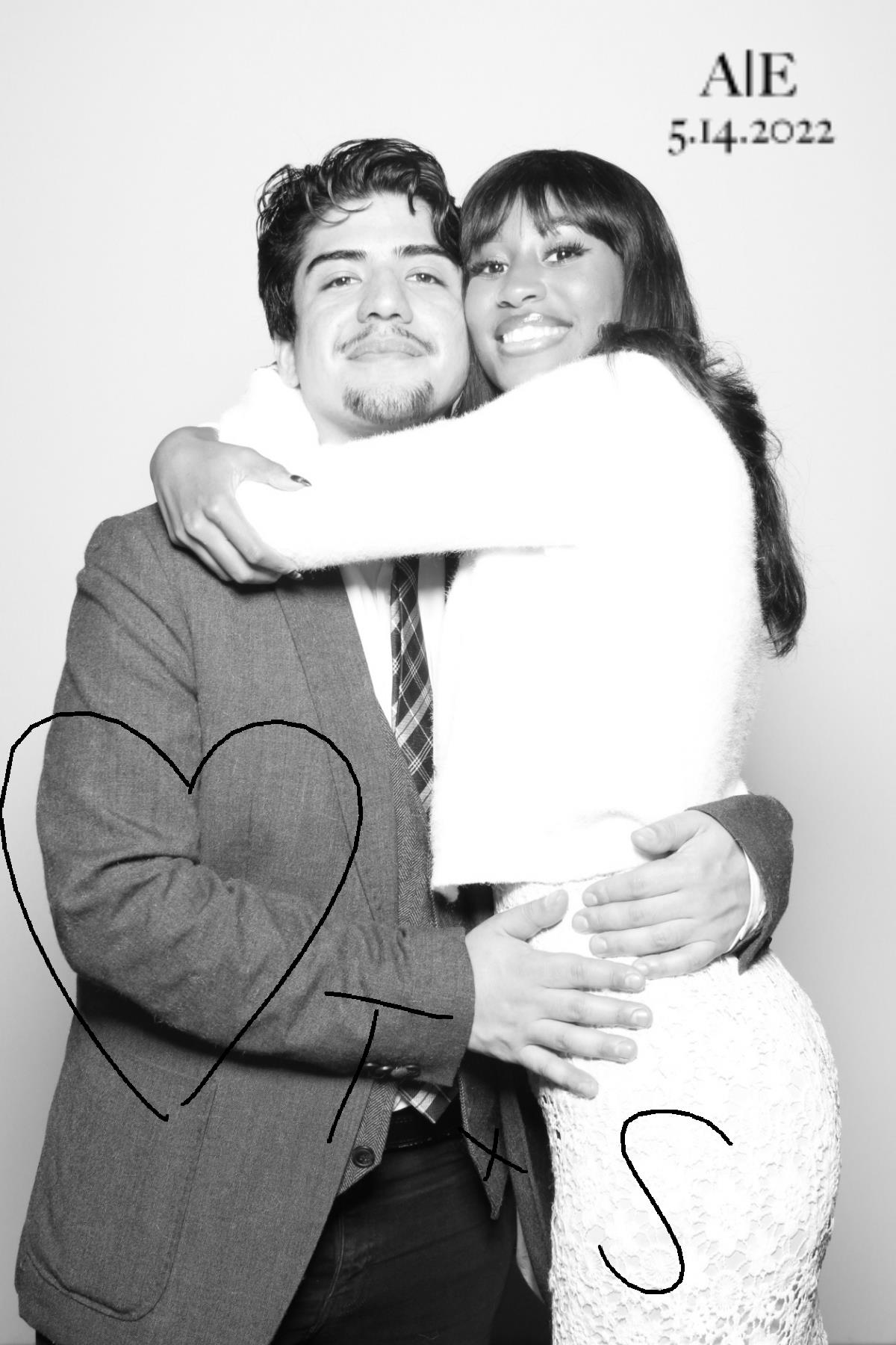 Alyssa + Elson  | View more photos from the event at gallery.myselfiemirror.ca/u/romanmyselfiemirrorca/Alyssa-Elson