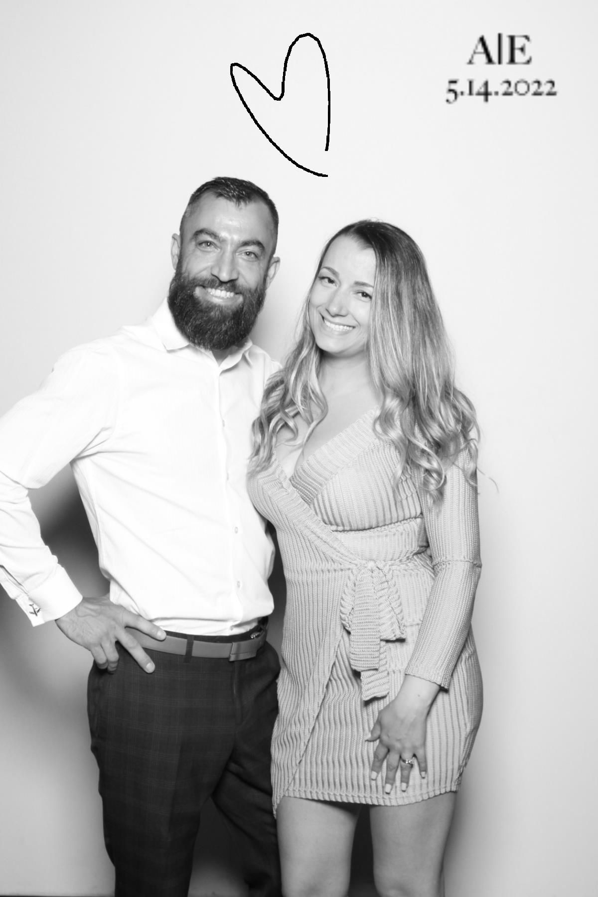 Alyssa + Elson  | View more photos from the event at gallery.myselfiemirror.ca/u/romanmyselfiemirrorca/Alyssa-Elson