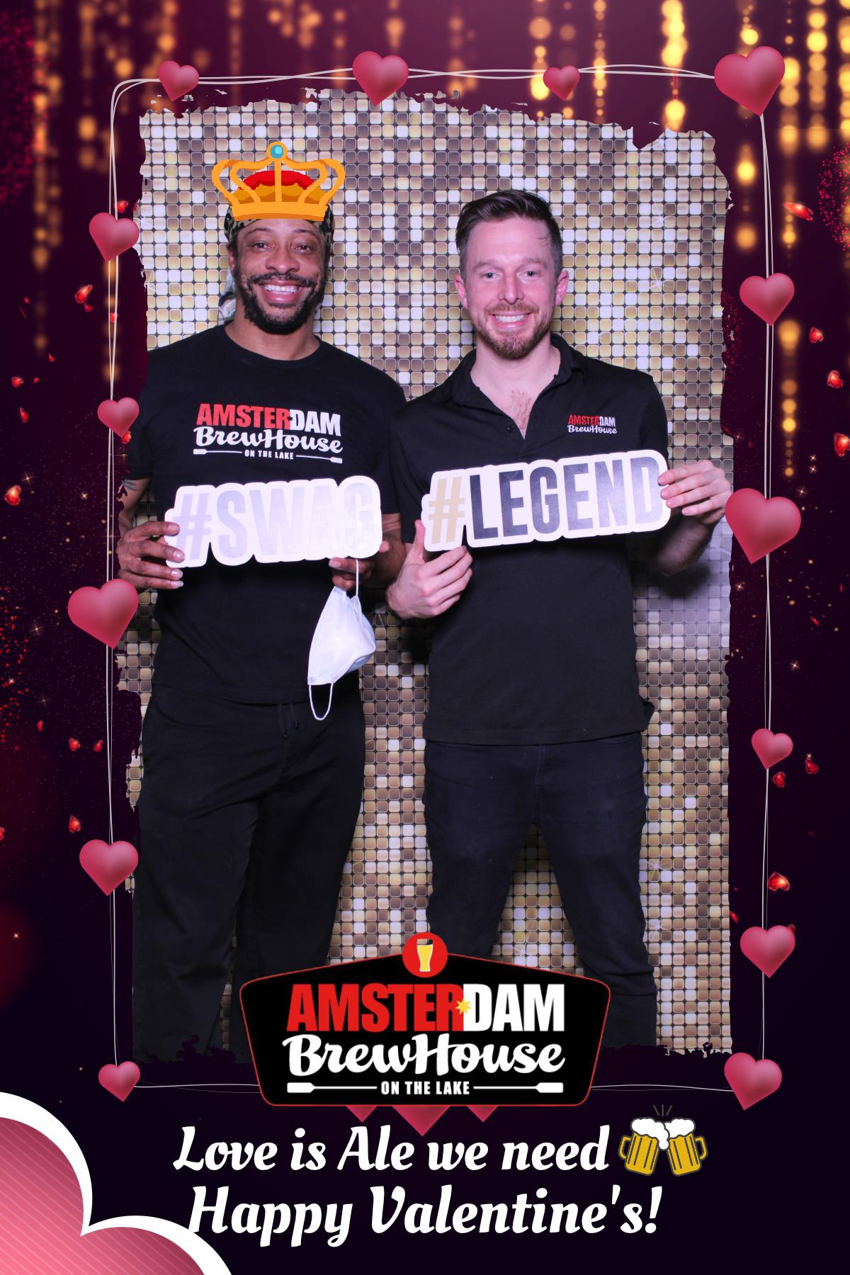 Amsterdam Brewery Valentine's Weekend  | View more photos from the event at gallery.myselfiemirror.ca/u/romanmyselfiemirrorca/Amsterdam-Brewery-Valentines-Weekend
