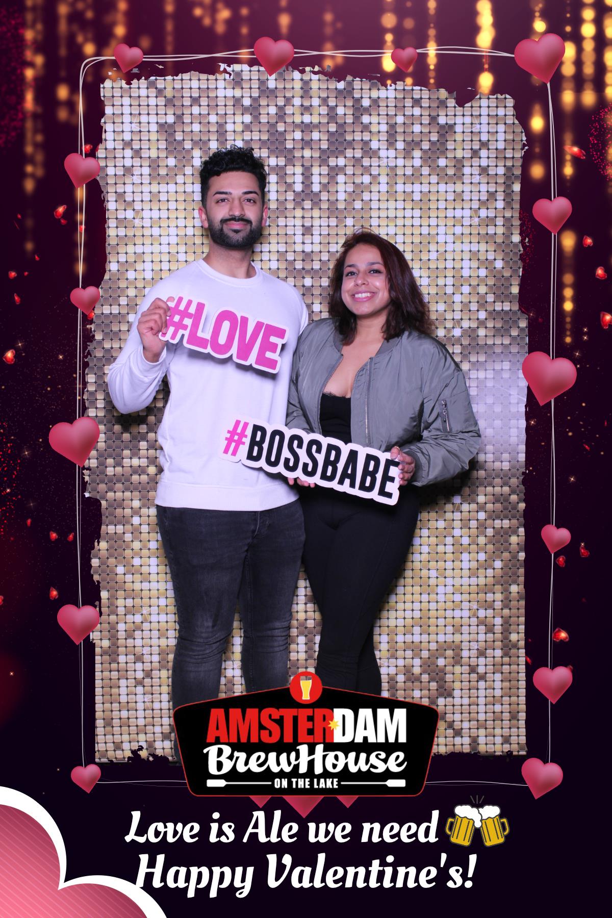 Amsterdam Brewery Valentine's Weekend  | View more photos from the event at gallery.myselfiemirror.ca/u/romanmyselfiemirrorca/Amsterdam-Brewery-Valentines-Weekend