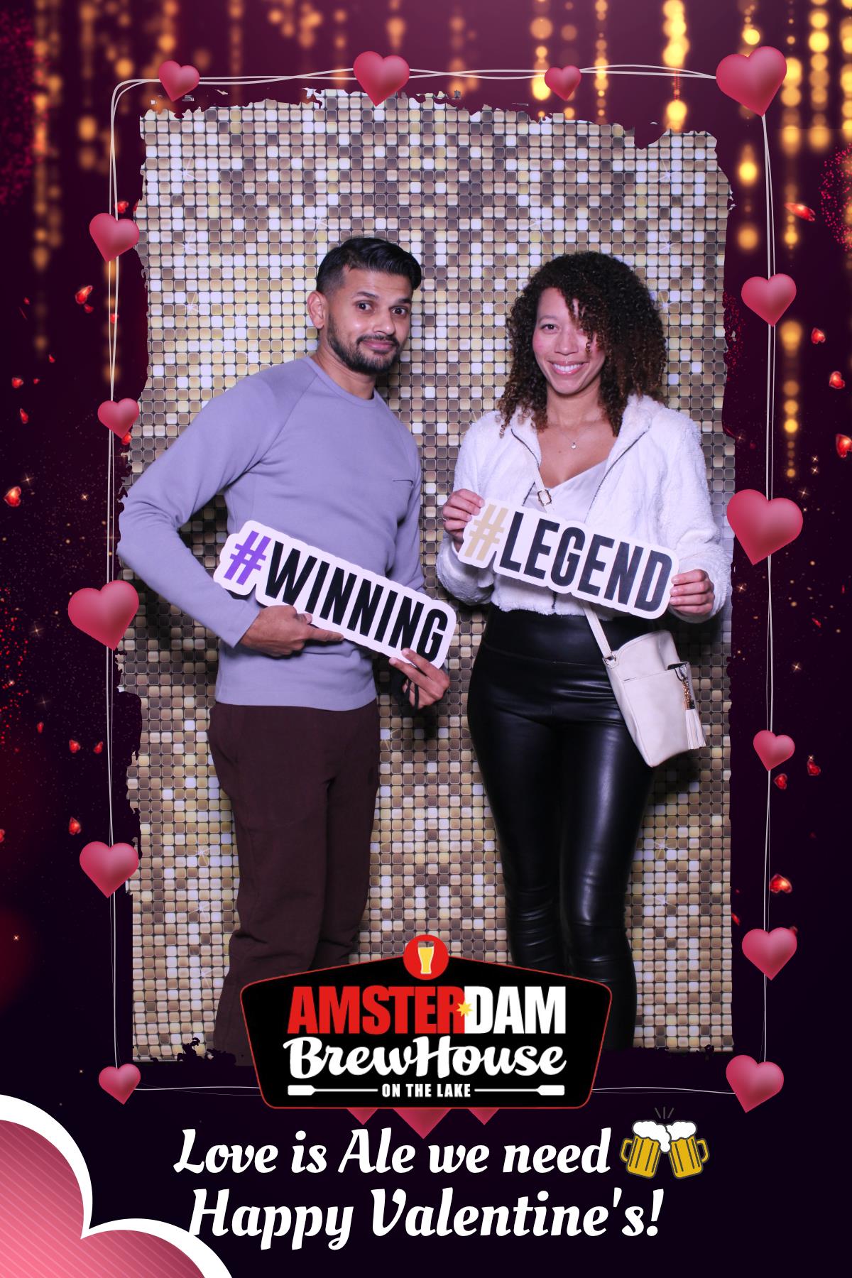 Amsterdam Brewery Valentine's Weekend  | View more photos from the event at gallery.myselfiemirror.ca/u/romanmyselfiemirrorca/Amsterdam-Brewery-Valentines-Weekend