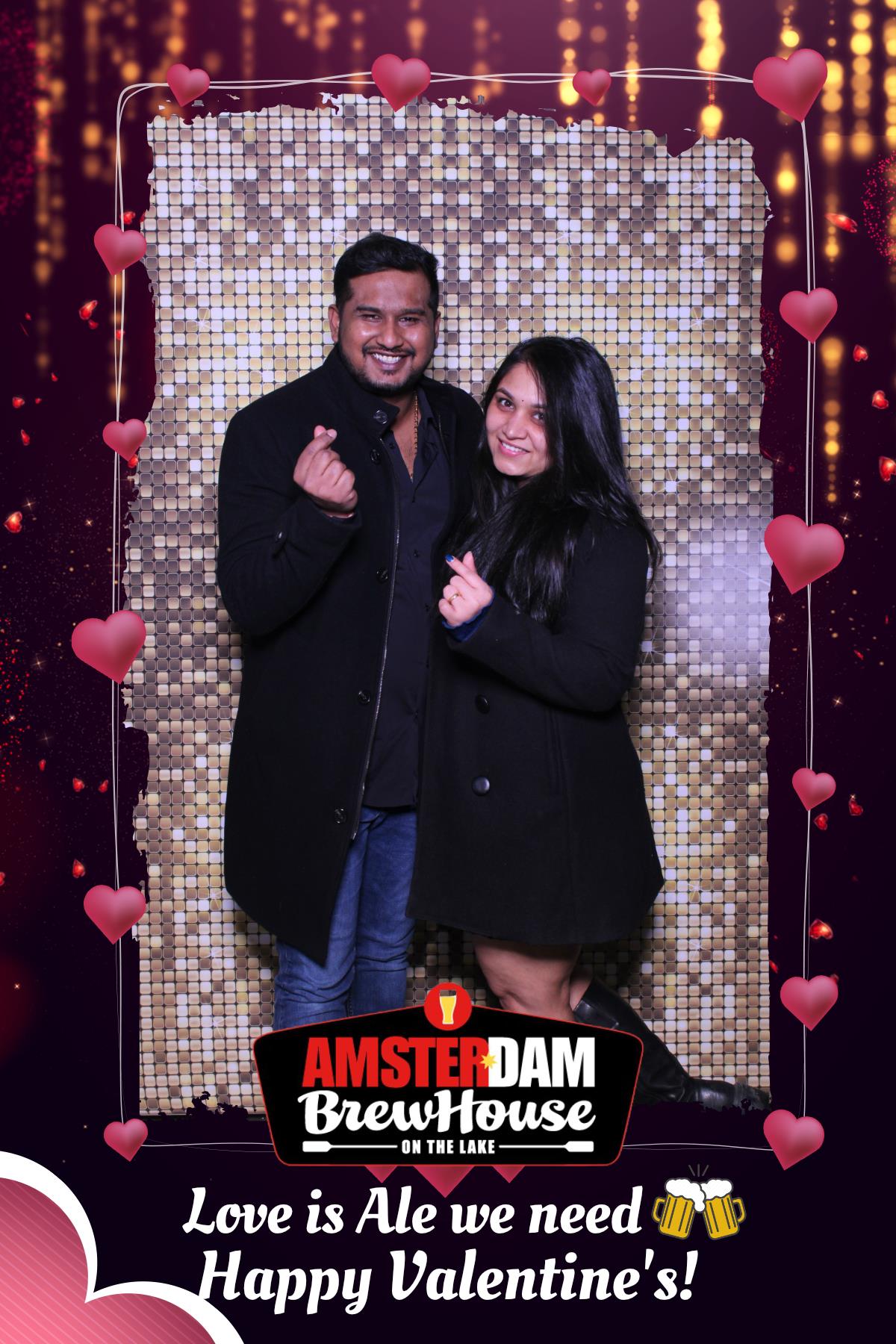 Amsterdam Brewery Valentine's Weekend  | View more photos from the event at gallery.myselfiemirror.ca/u/romanmyselfiemirrorca/Amsterdam-Brewery-Valentines-Weekend
