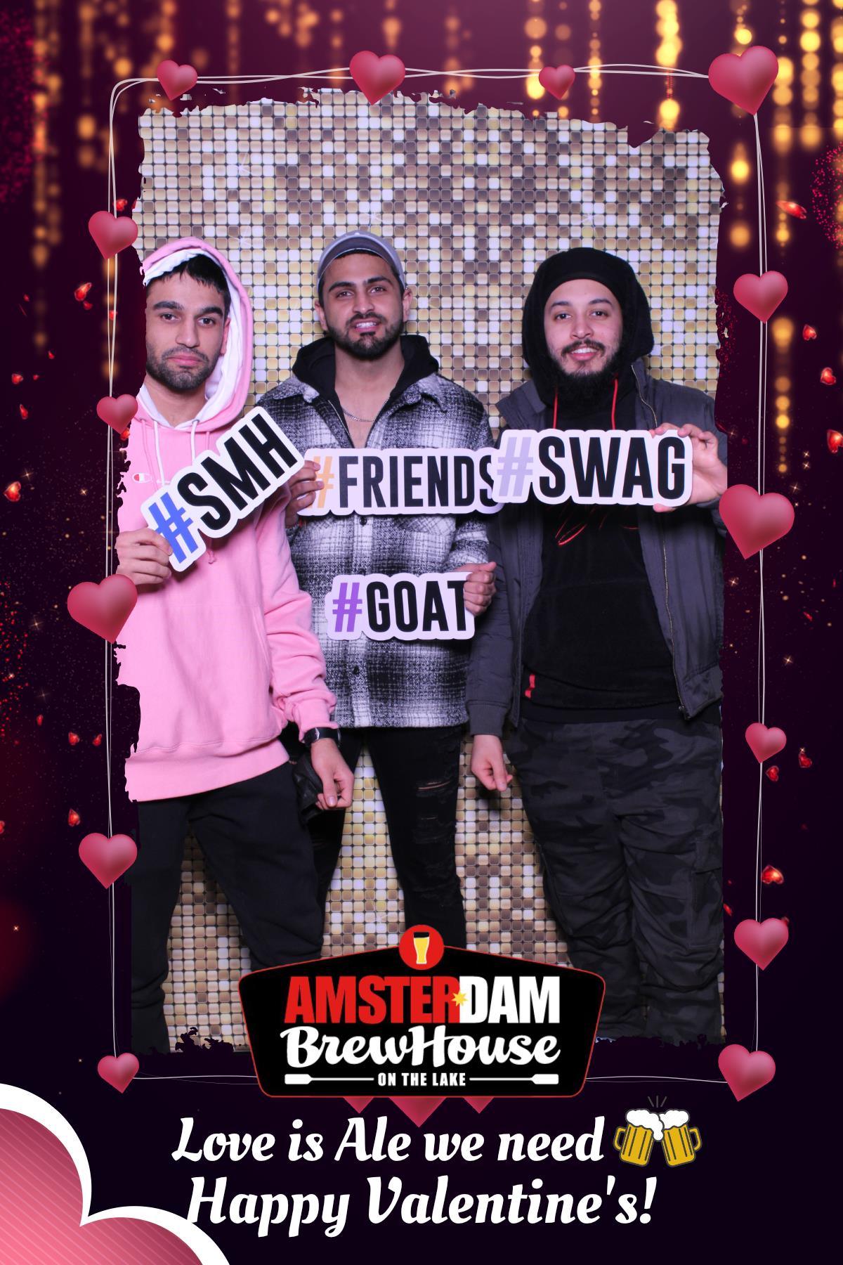 Amsterdam Brewery Valentine's Weekend  | View more photos from the event at gallery.myselfiemirror.ca/u/romanmyselfiemirrorca/Amsterdam-Brewery-Valentines-Weekend