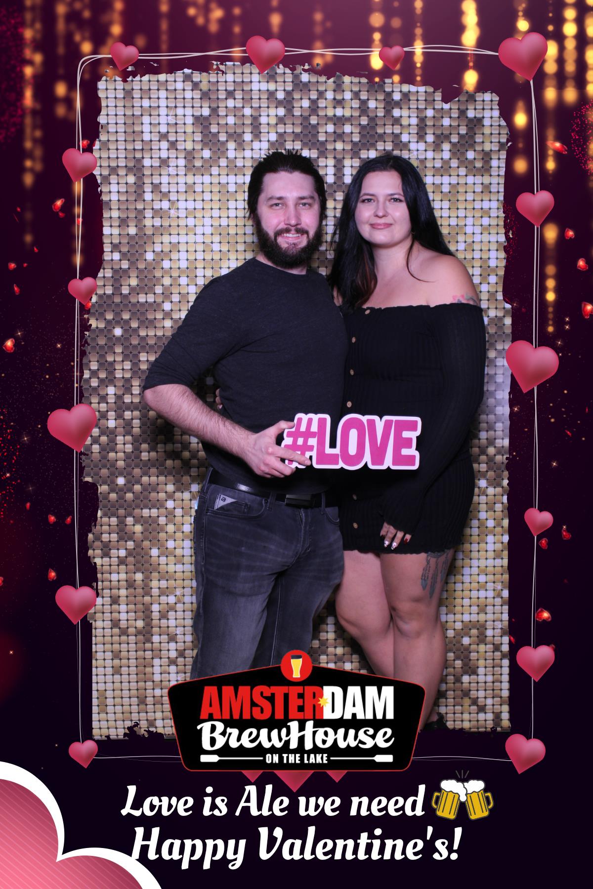 Amsterdam Brewery Valentine's Weekend  | View more photos from the event at gallery.myselfiemirror.ca/u/romanmyselfiemirrorca/Amsterdam-Brewery-Valentines-Weekend