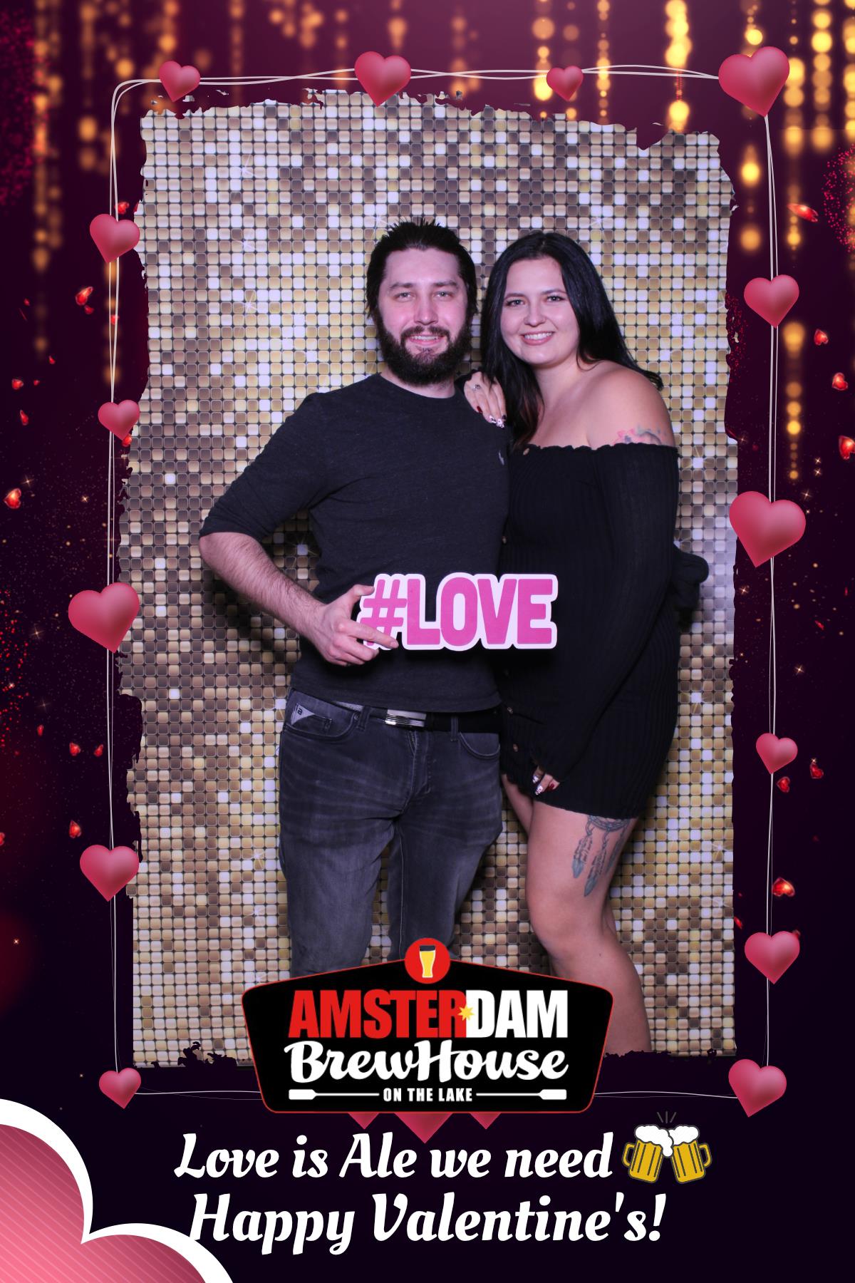 Amsterdam Brewery Valentine's Weekend  | View more photos from the event at gallery.myselfiemirror.ca/u/romanmyselfiemirrorca/Amsterdam-Brewery-Valentines-Weekend