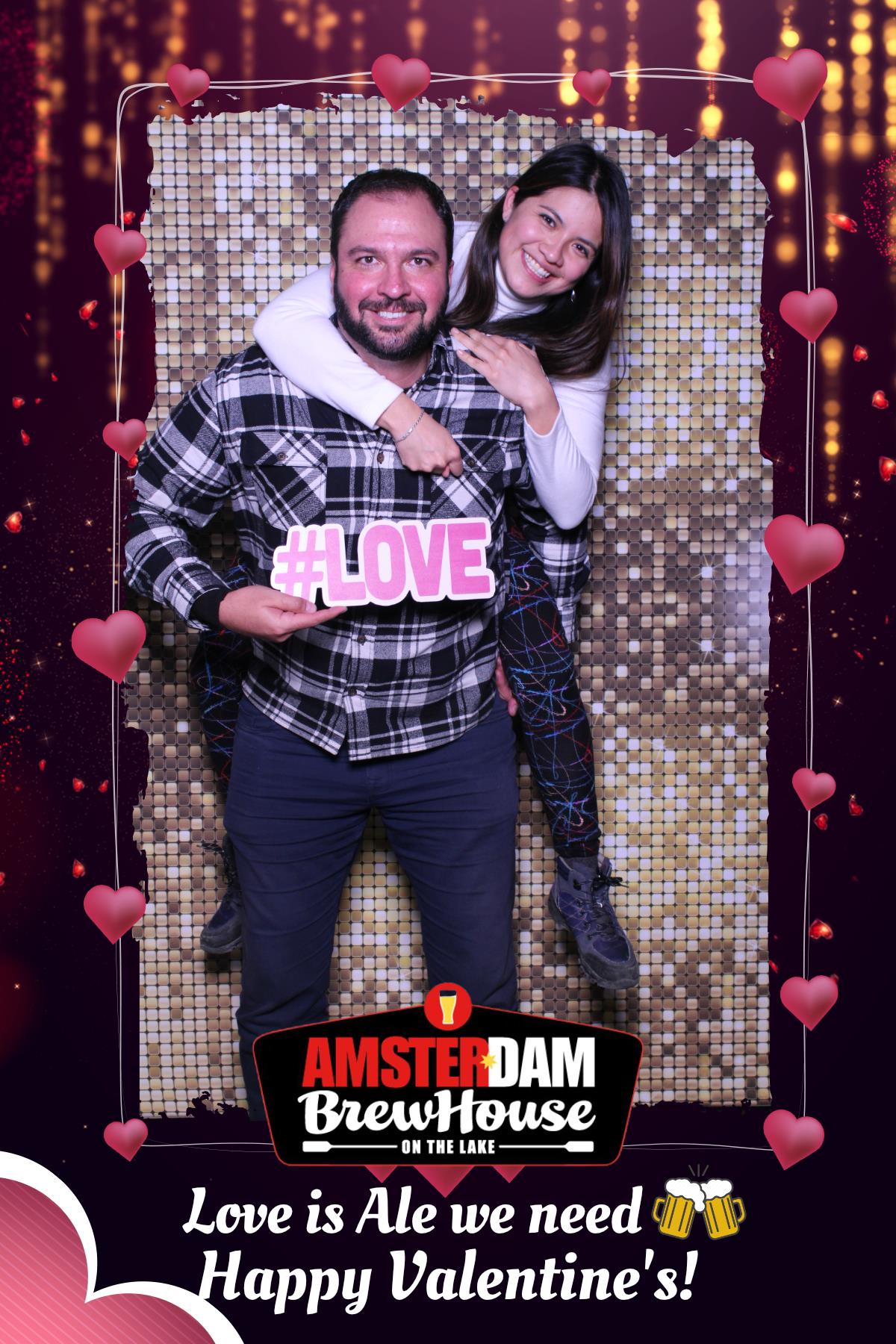 Amsterdam Brewery Valentine's Weekend  | View more photos from the event at gallery.myselfiemirror.ca/u/romanmyselfiemirrorca/Amsterdam-Brewery-Valentines-Weekend