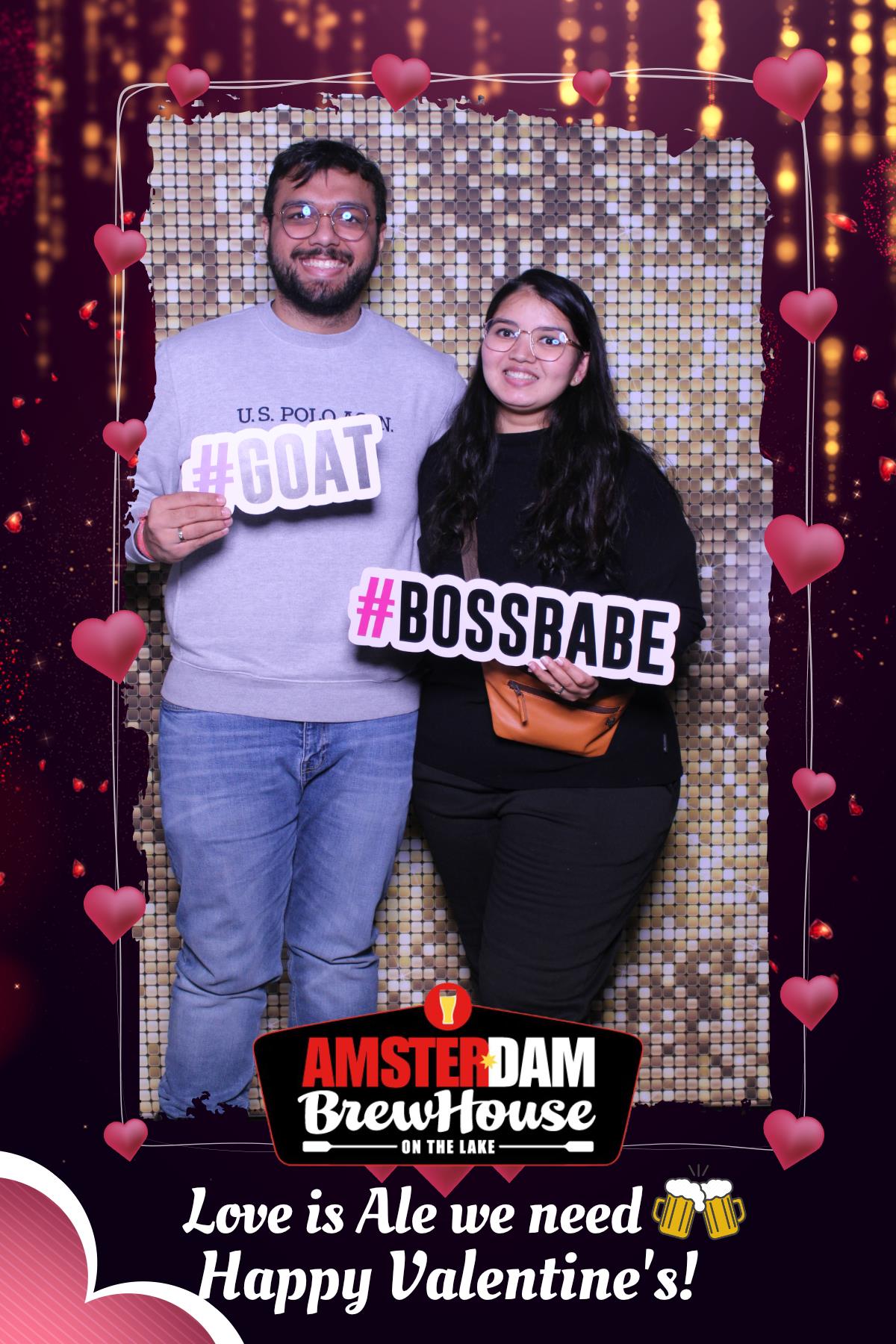 Amsterdam Brewery Valentine's Weekend  | View more photos from the event at gallery.myselfiemirror.ca/u/romanmyselfiemirrorca/Amsterdam-Brewery-Valentines-Weekend