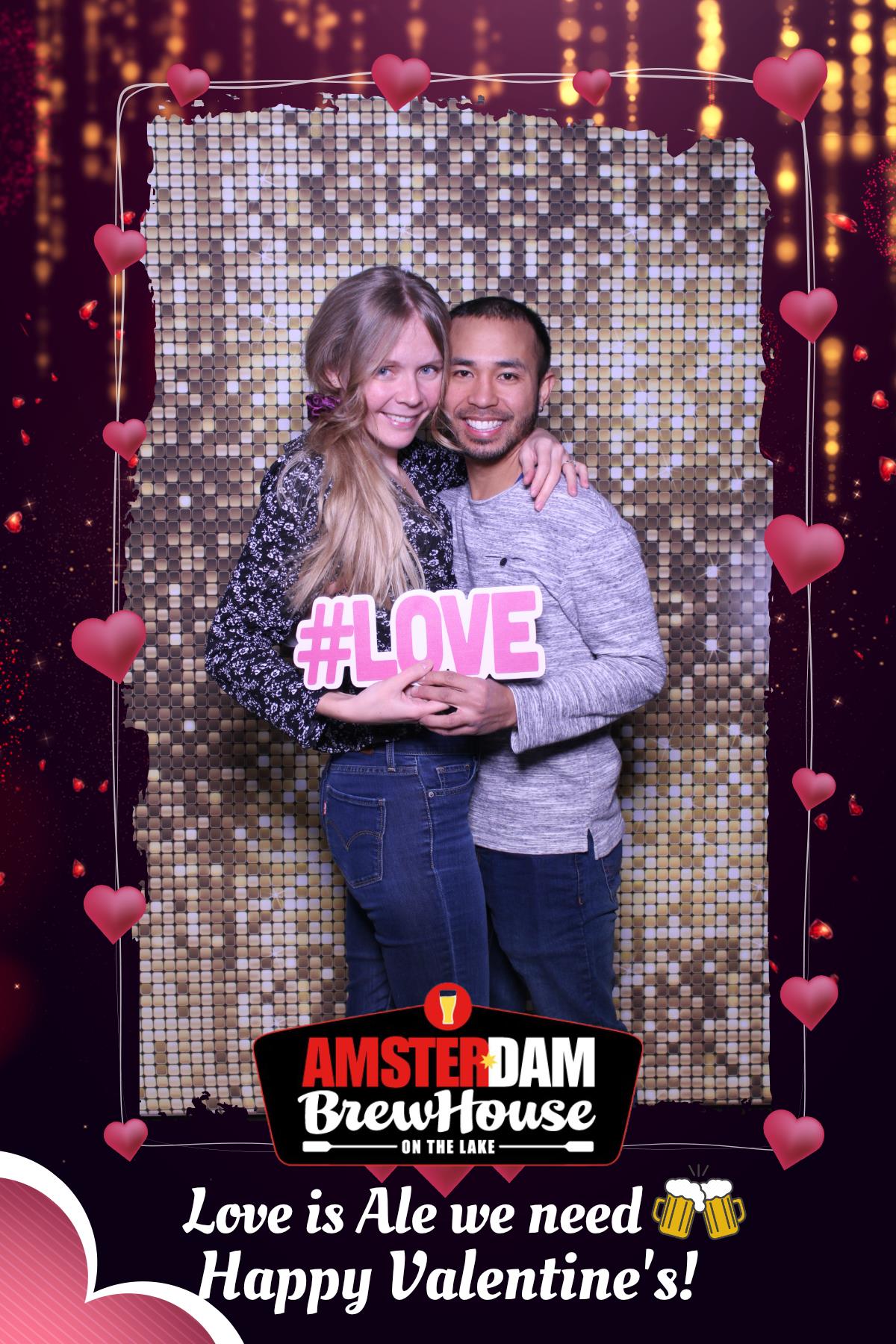 Amsterdam Brewery Valentine's Weekend  | View more photos from the event at gallery.myselfiemirror.ca/u/romanmyselfiemirrorca/Amsterdam-Brewery-Valentines-Weekend