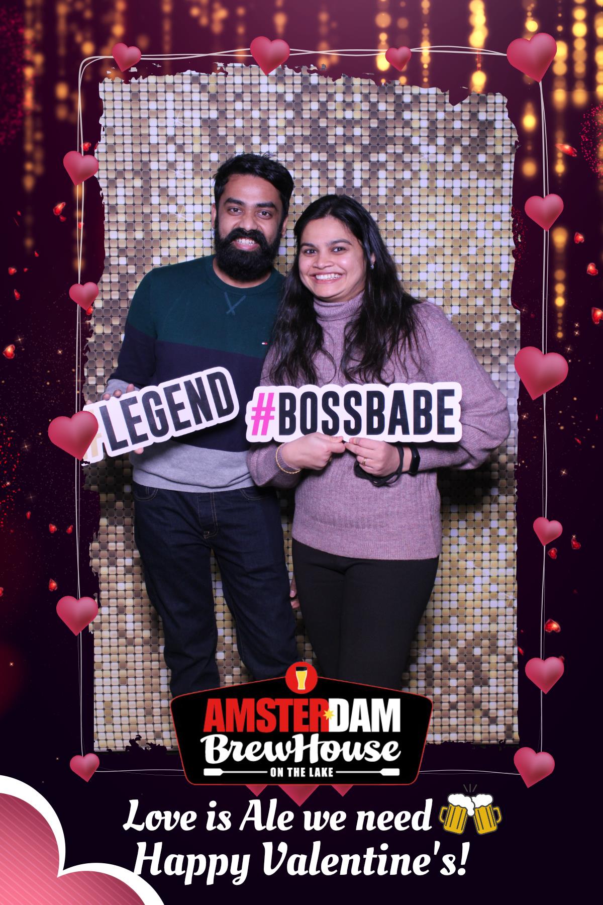 Amsterdam Brewery Valentine's Weekend  | View more photos from the event at gallery.myselfiemirror.ca/u/romanmyselfiemirrorca/Amsterdam-Brewery-Valentines-Weekend