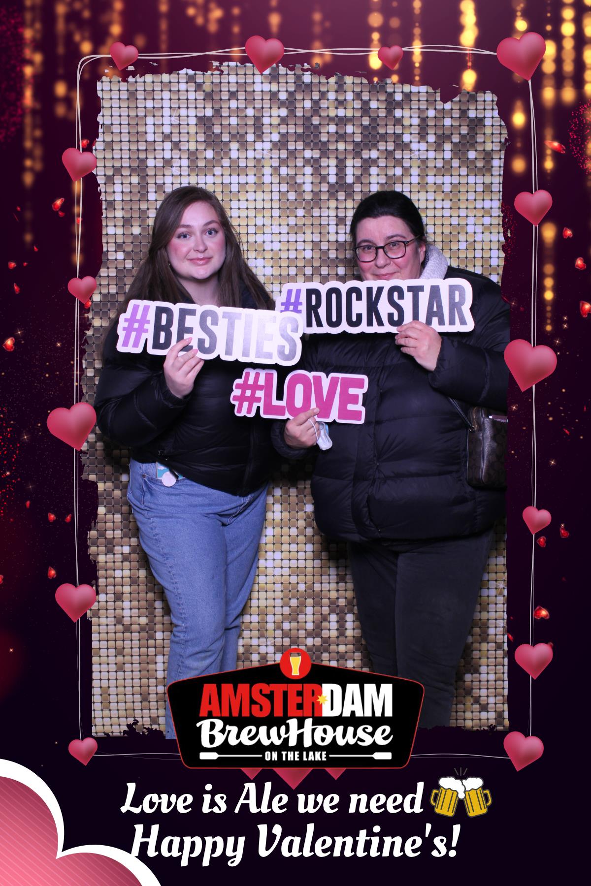 Amsterdam Brewery Valentine's Weekend  | View more photos from the event at gallery.myselfiemirror.ca/u/romanmyselfiemirrorca/Amsterdam-Brewery-Valentines-Weekend