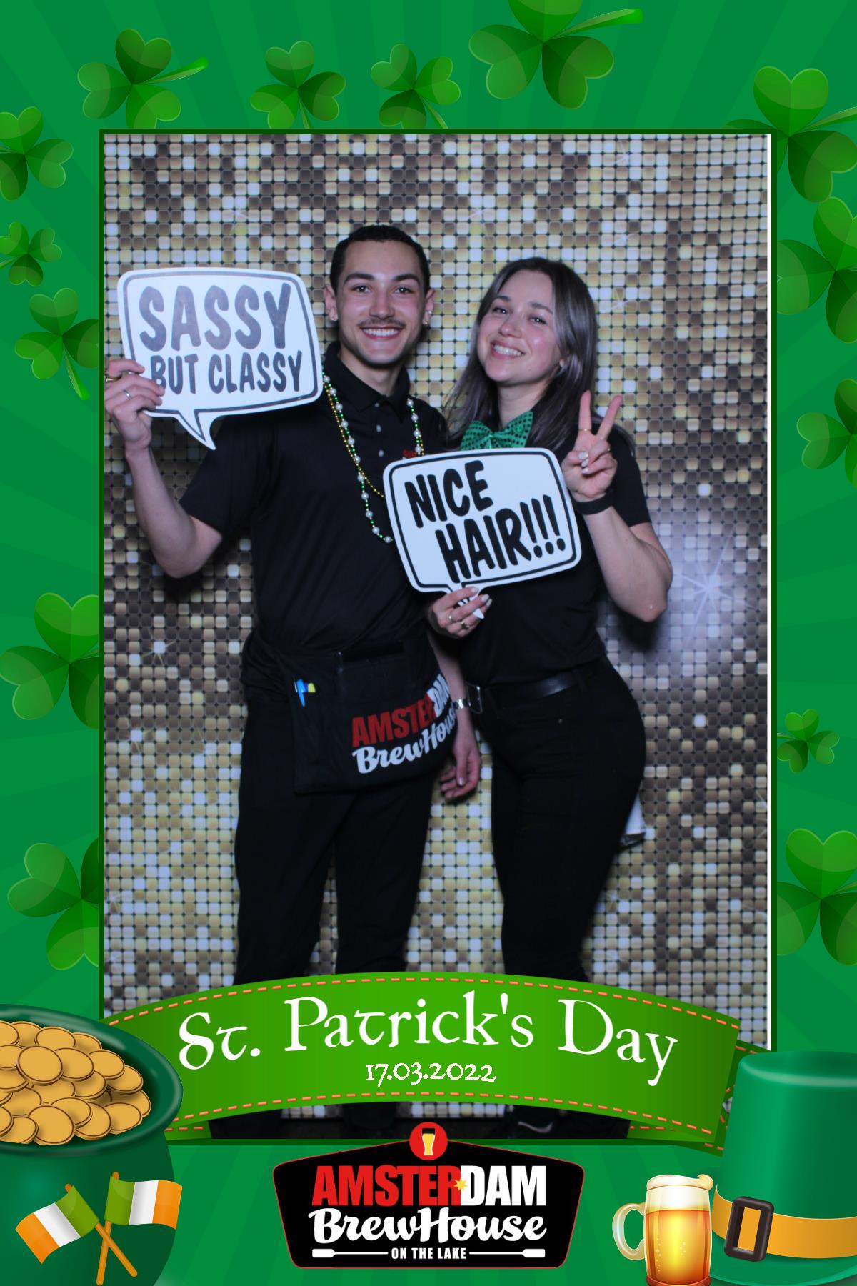 Amsterdam Brewhouse St. Patrick Celebration | View more photos from the event at gallery.myselfiemirror.ca/u/romanmyselfiemirrorca/Amsterdam-Brewhouse-St-Patrick-Celebration