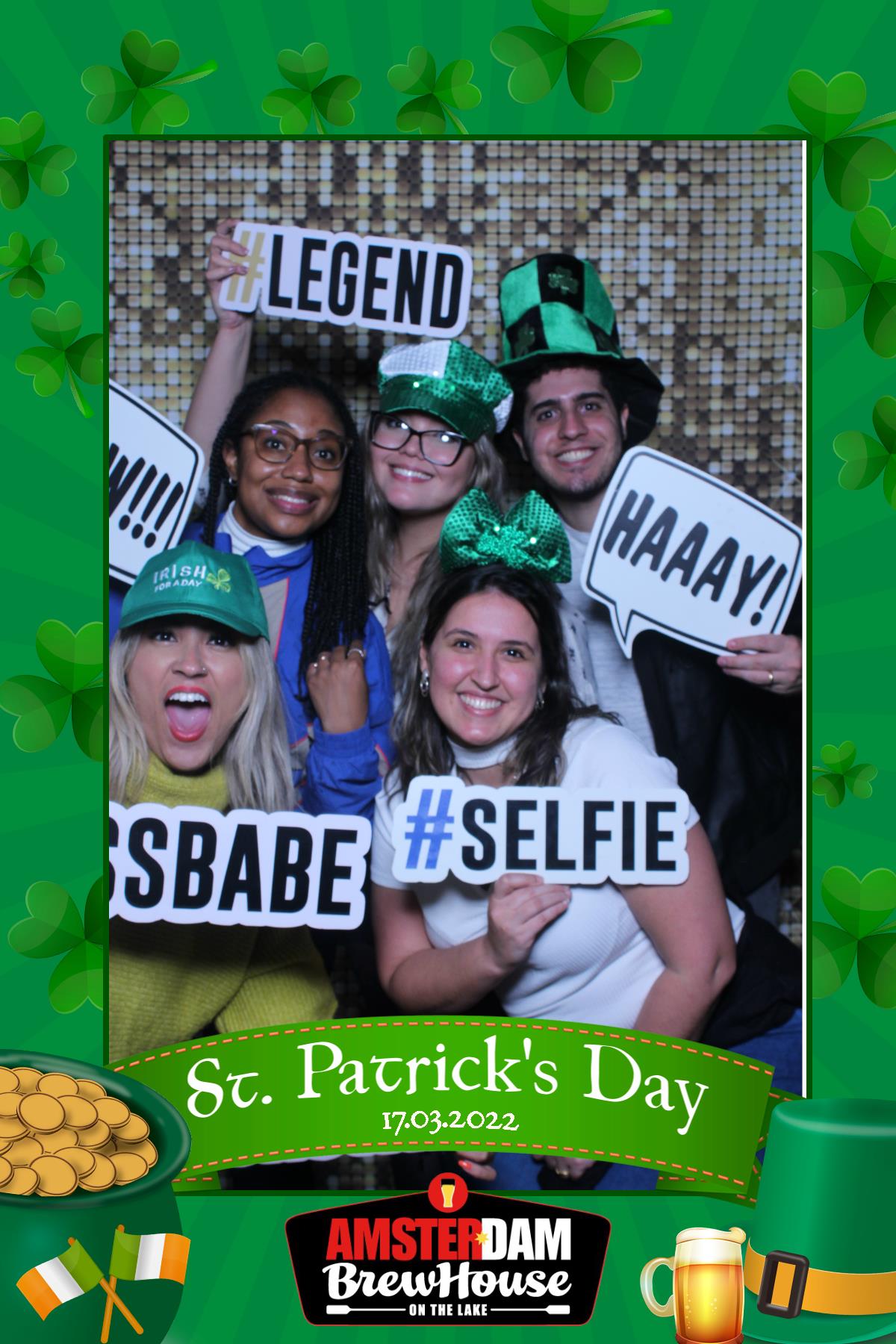 Amsterdam Brewhouse St. Patrick Celebration | View more photos from the event at gallery.myselfiemirror.ca/u/romanmyselfiemirrorca/Amsterdam-Brewhouse-St-Patrick-Celebration
