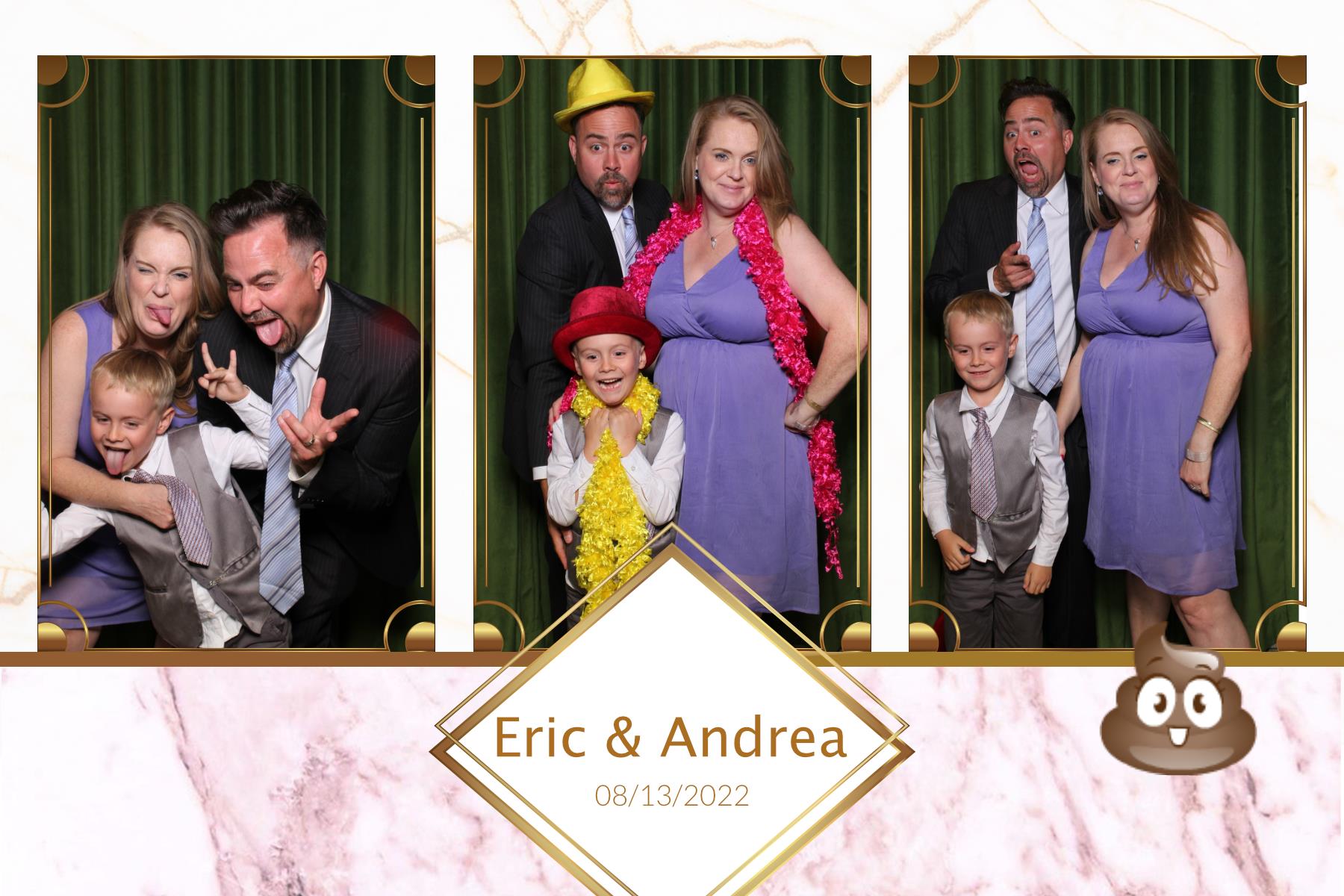 Andrea & Eric | View more photos from the event at gallery.myselfiemirror.ca/u/romanmyselfiemirrorca/Andrea-Eric