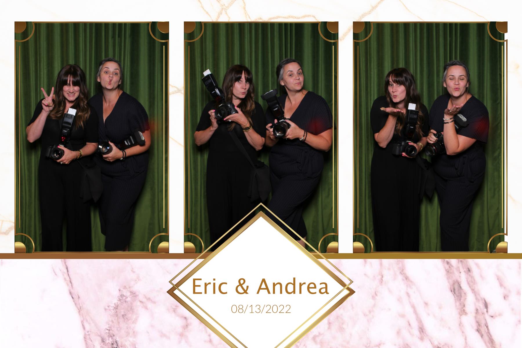 Andrea & Eric | View more photos from the event at gallery.myselfiemirror.ca/u/romanmyselfiemirrorca/Andrea-Eric