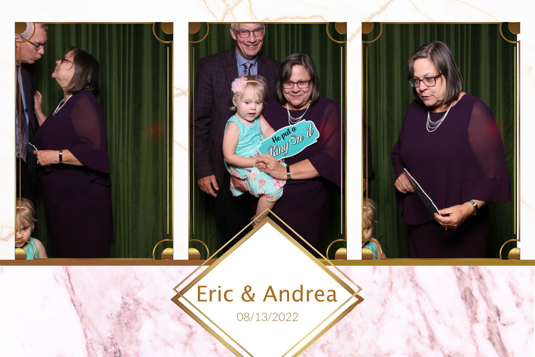 Andrea & Eric | View more photos from the event at gallery.myselfiemirror.ca/u/romanmyselfiemirrorca/Andrea-Eric