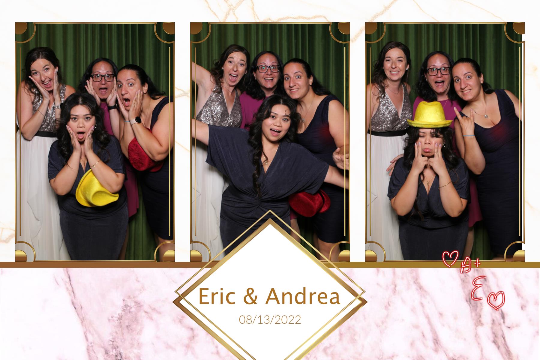 Andrea & Eric | View more photos from the event at gallery.myselfiemirror.ca/u/romanmyselfiemirrorca/Andrea-Eric