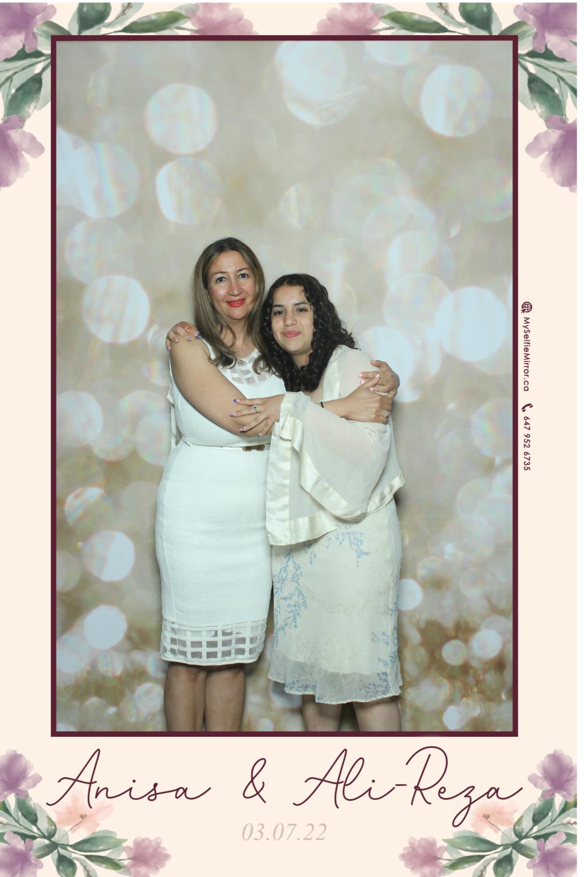 Anisa & Ali | View more photos from the event at gallery.myselfiemirror.ca/u/romanmyselfiemirrorca/Anisa-Ali