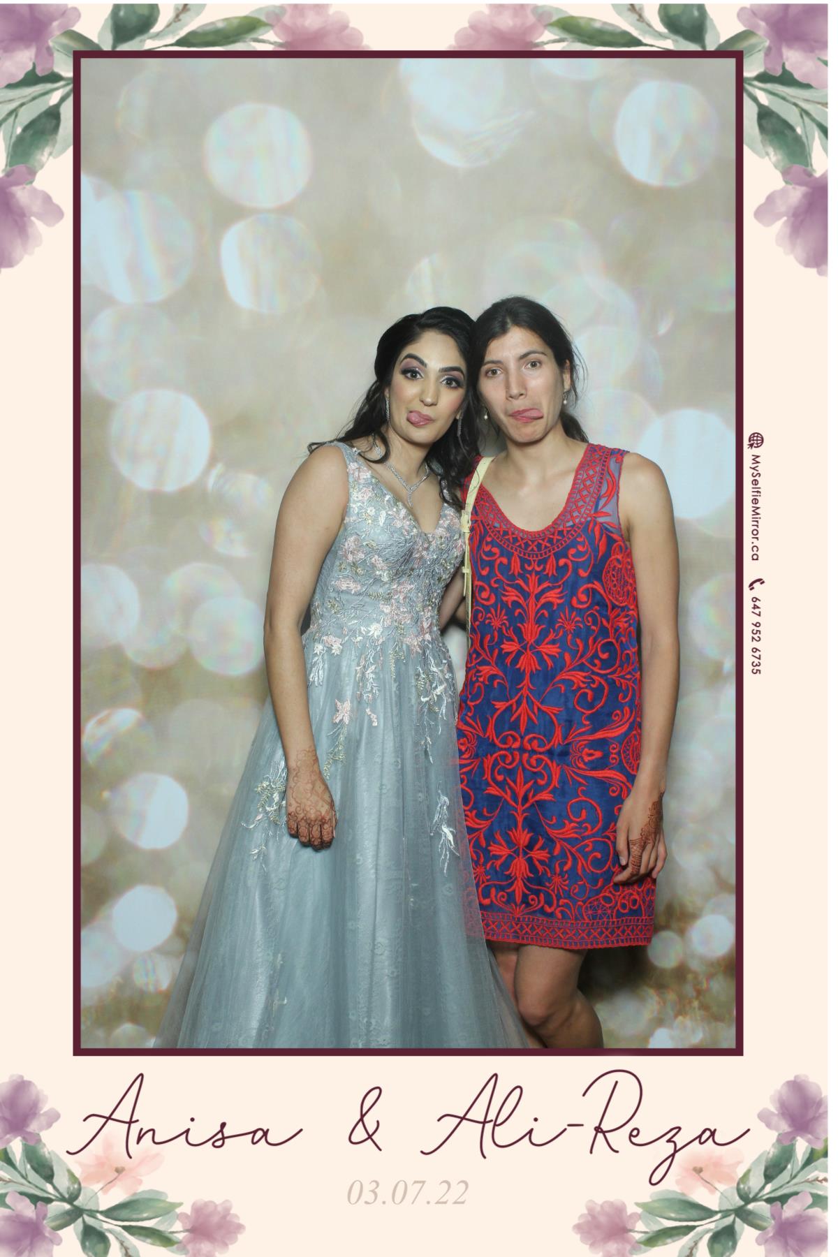 Anisa & Ali | View more photos from the event at gallery.myselfiemirror.ca/u/romanmyselfiemirrorca/Anisa-Ali