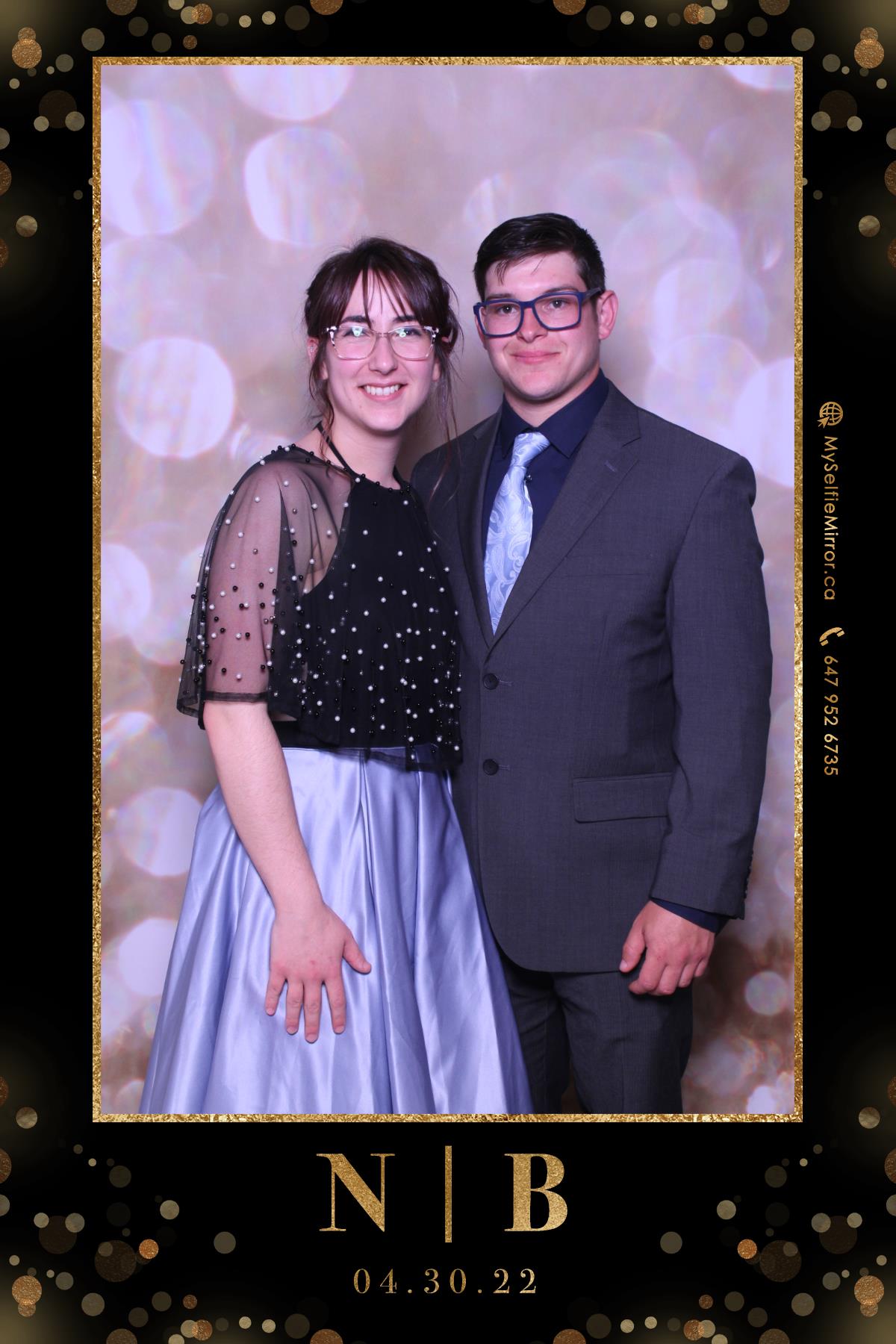 Brian & Nadia  | View more photos from the event at gallery.myselfiemirror.ca/u/romanmyselfiemirrorca/Brian-Nadia