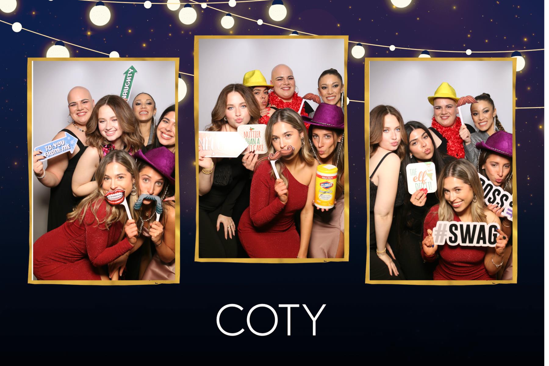 COTY Holiday Party | View more photos from the event at gallery.myselfiemirror.ca/u/romanmyselfiemirrorca/COTY-Holiday-Party