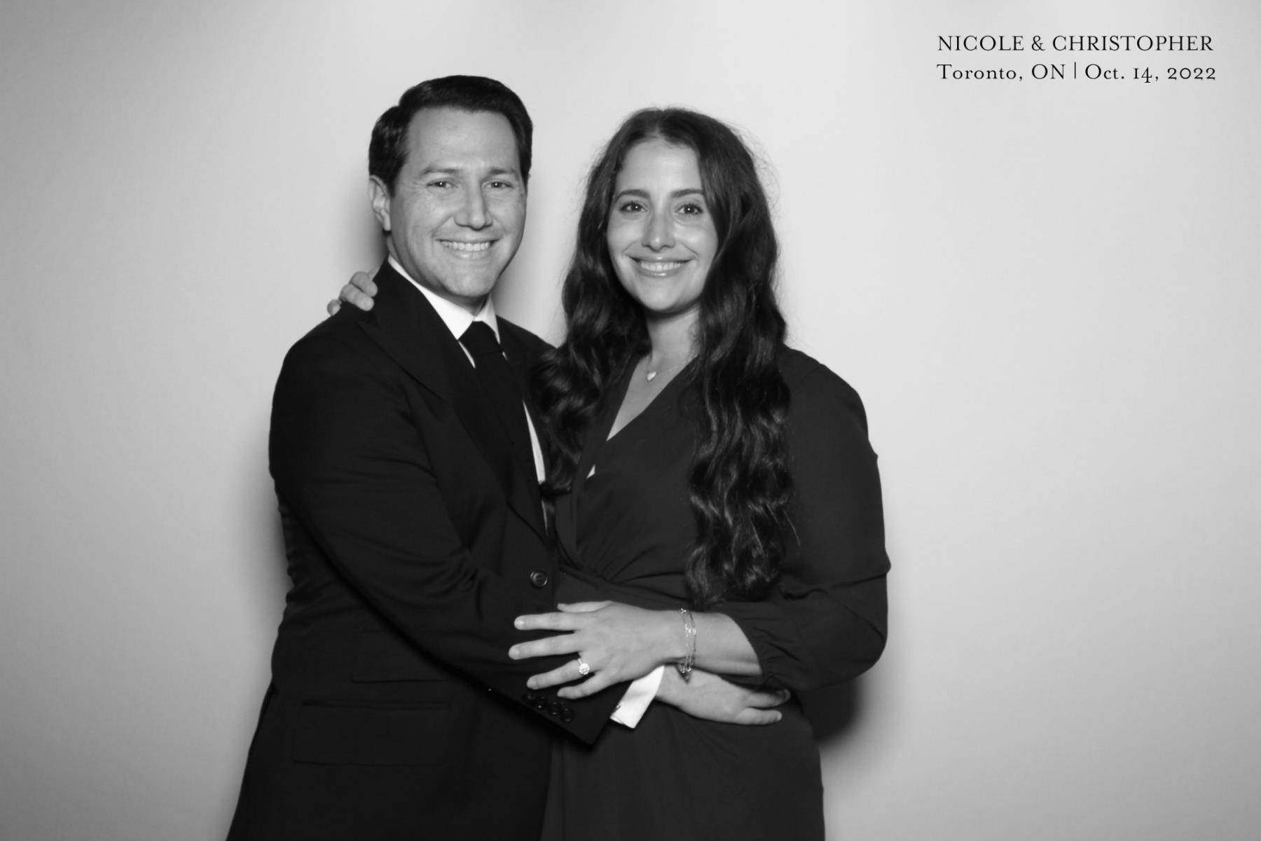 Christopher & Nicole | View more photos from the event at gallery.myselfiemirror.ca/u/romanmyselfiemirrorca/Christopher-Nicole