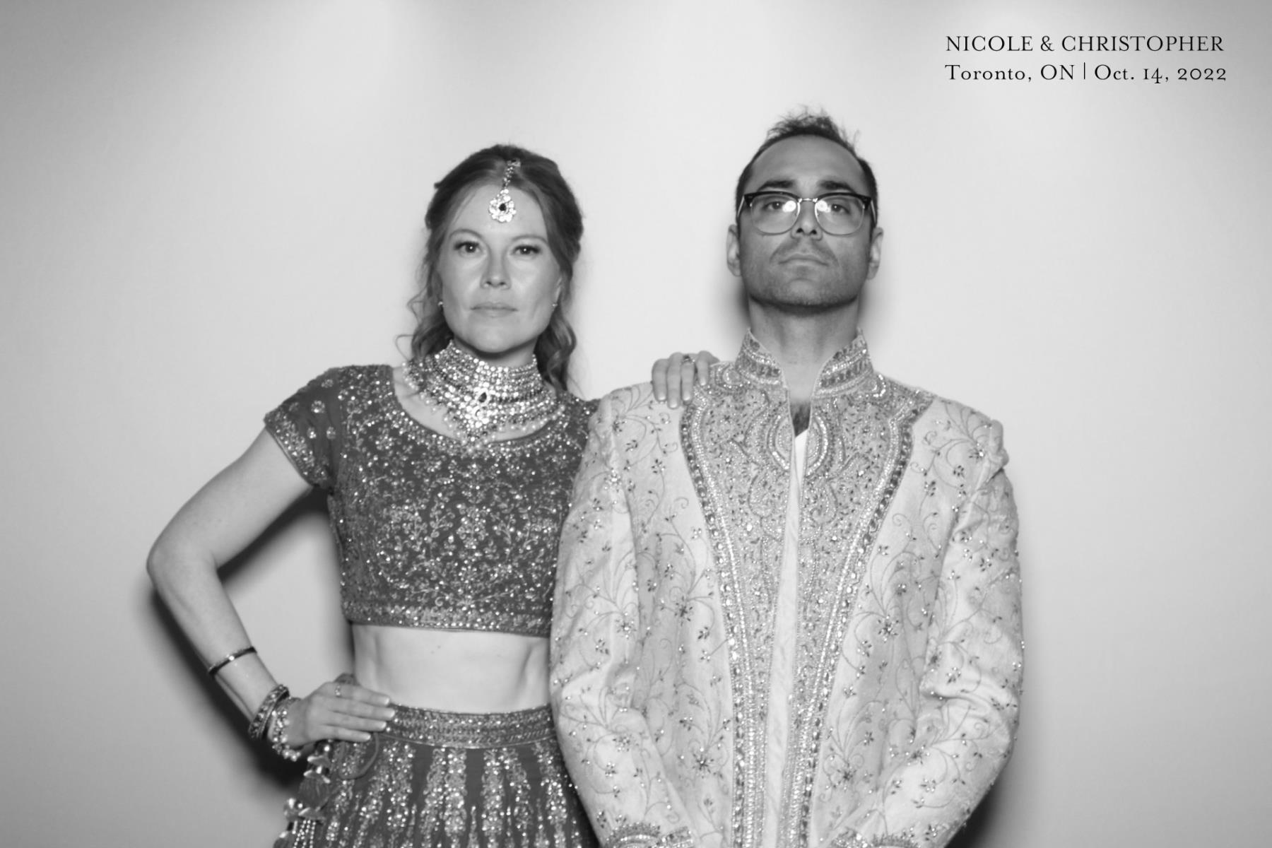 Christopher & Nicole | View more photos from the event at gallery.myselfiemirror.ca/u/romanmyselfiemirrorca/Christopher-Nicole