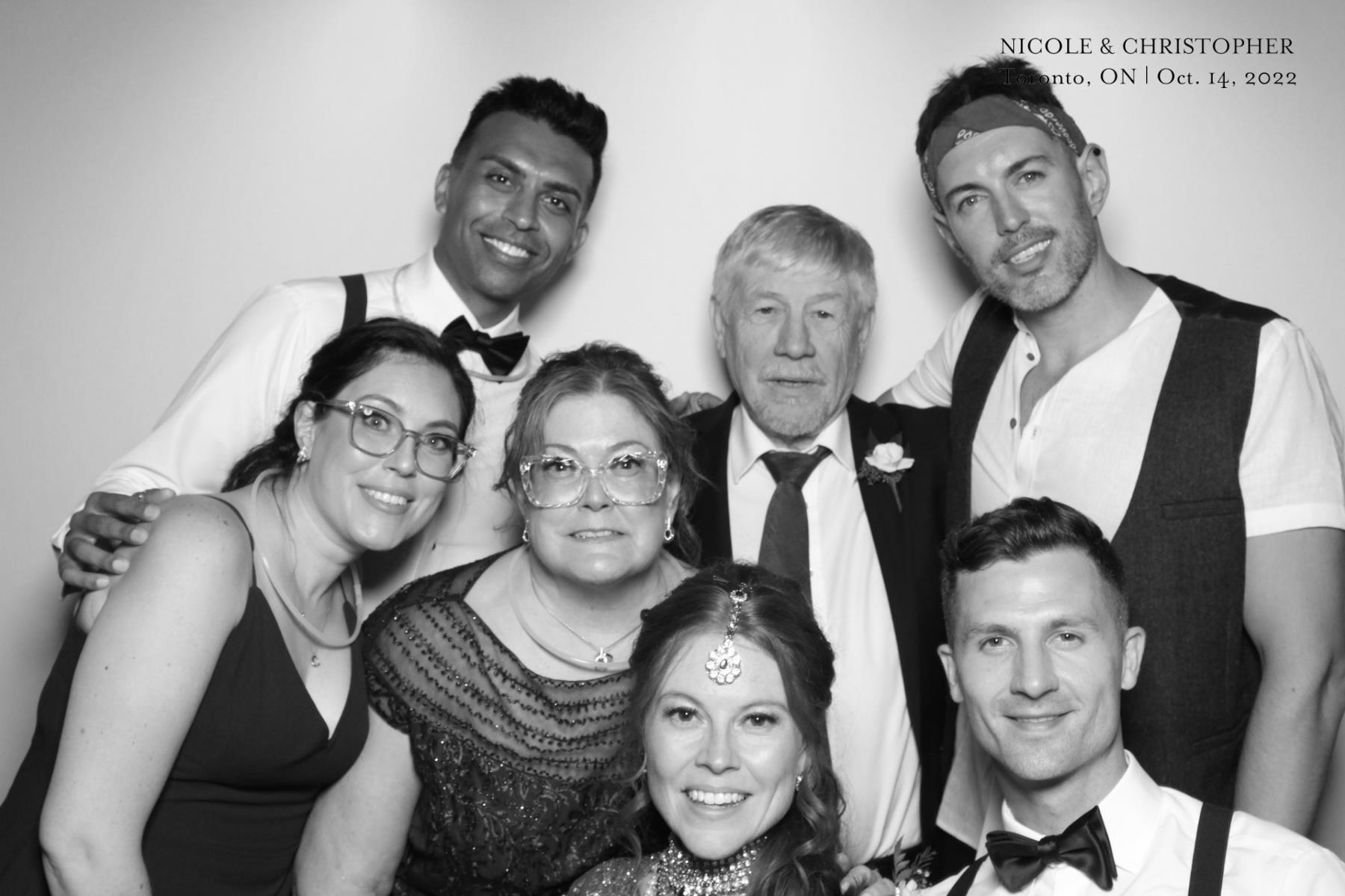 Christopher & Nicole | View more photos from the event at gallery.myselfiemirror.ca/u/romanmyselfiemirrorca/Christopher-Nicole