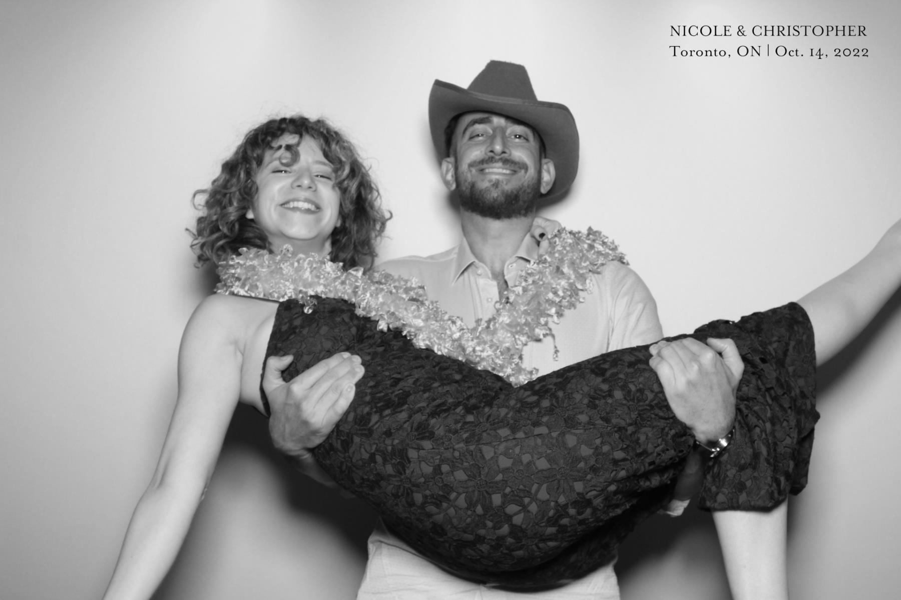 Christopher & Nicole | View more photos from the event at gallery.myselfiemirror.ca/u/romanmyselfiemirrorca/Christopher-Nicole