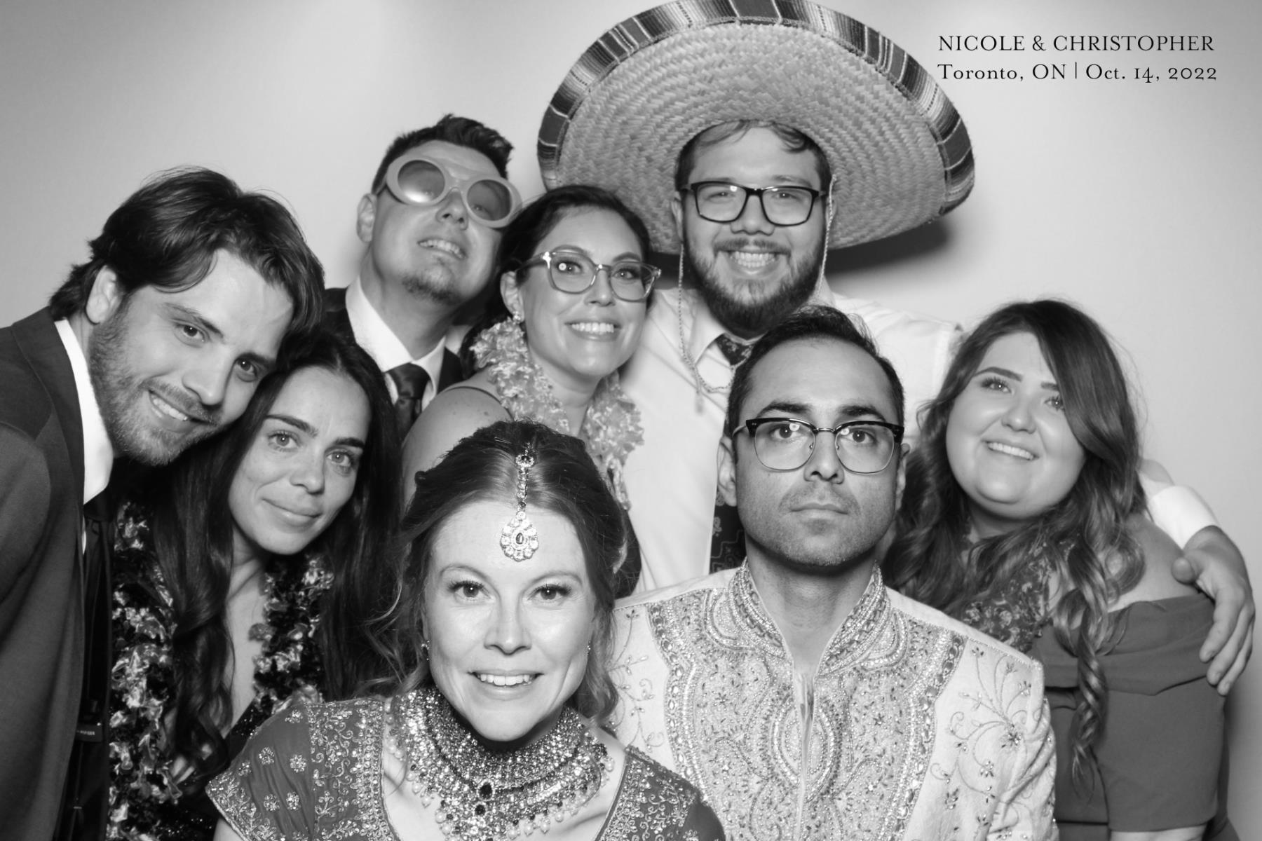 Christopher & Nicole | View more photos from the event at gallery.myselfiemirror.ca/u/romanmyselfiemirrorca/Christopher-Nicole
